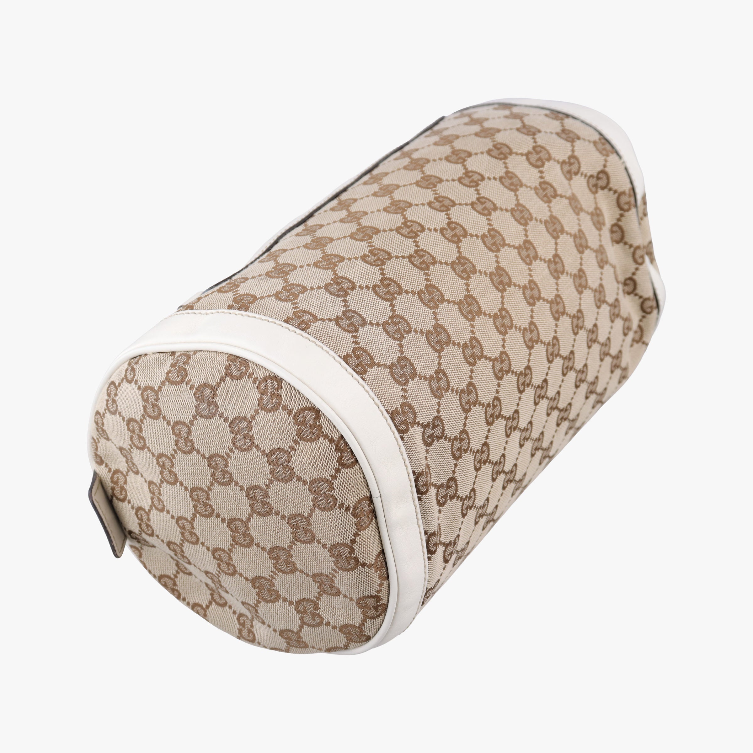GG Pattern Trophy Beige × Ivory Leather×Canvas 189825 D01755150GG柄 トロフィー ベージュ×アイボリー レザー×キャンバス 189825 D01755150