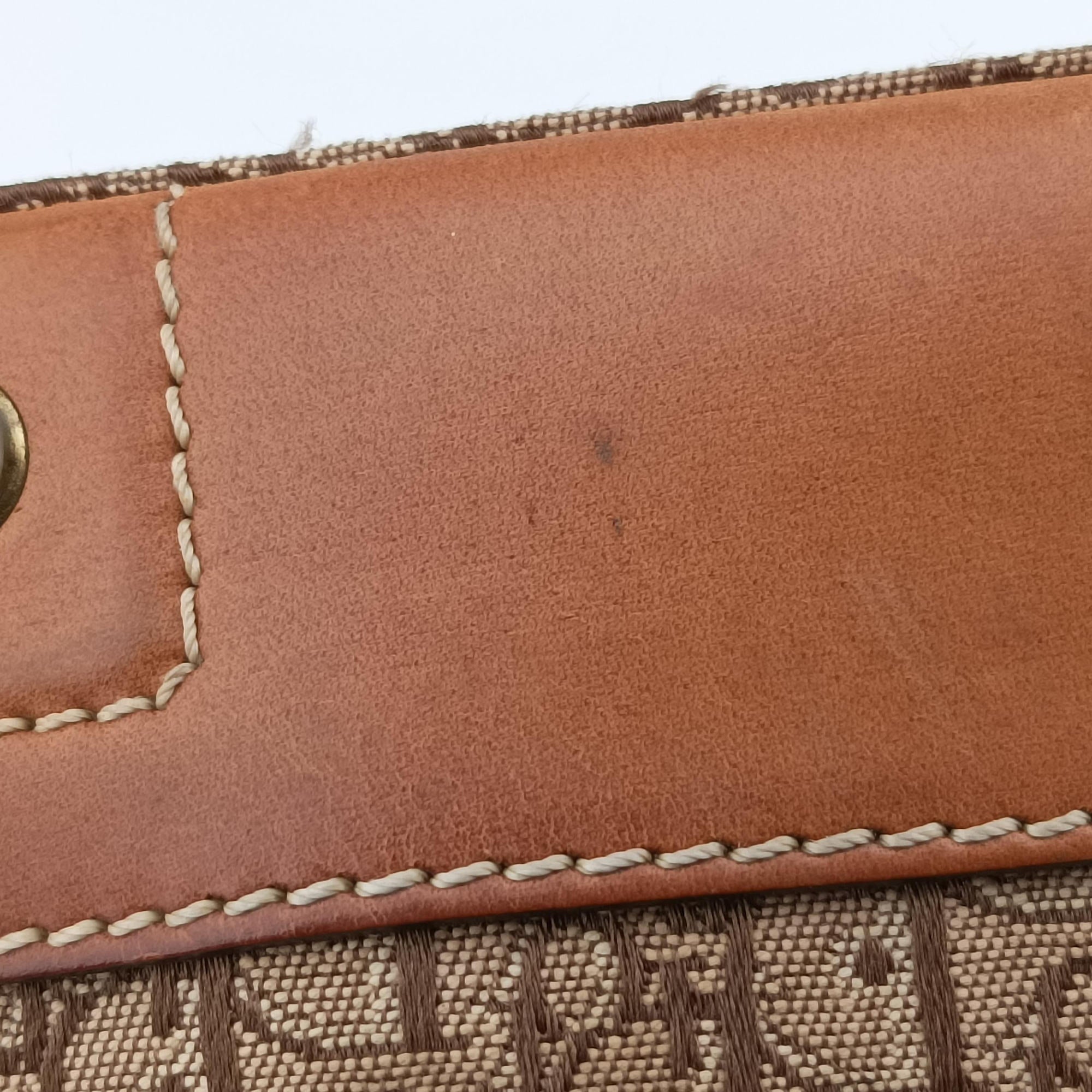 Street Chic Trotter Beige×brown canvas×leather 03BM-0093ストリートシックトロッター ベージュ×ブラウン キャンバス×レザー 03BM-0093