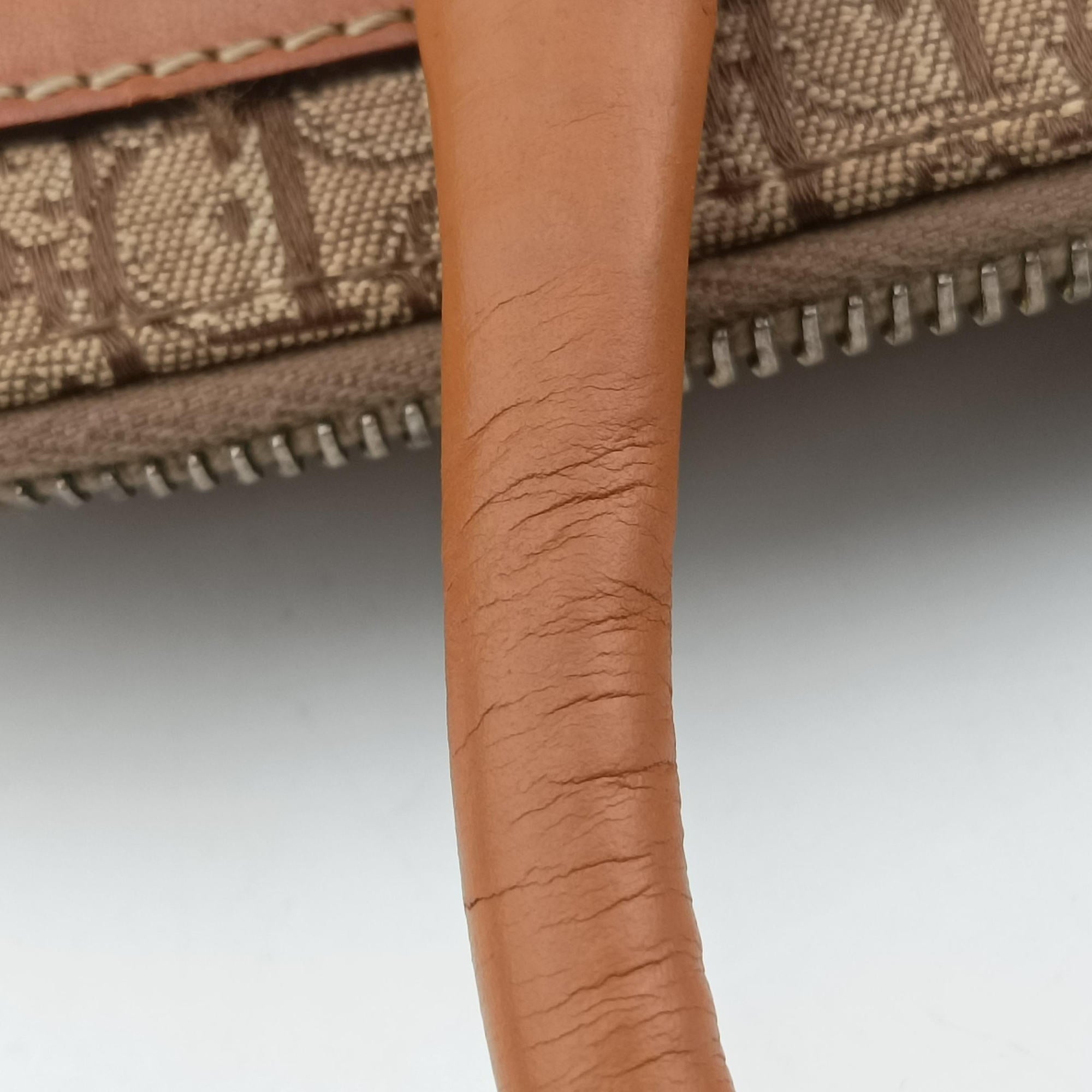 Street Chic Trotter Beige×brown canvas×leather 03BM-0093ストリートシックトロッター ベージュ×ブラウン キャンバス×レザー 03BM-0093