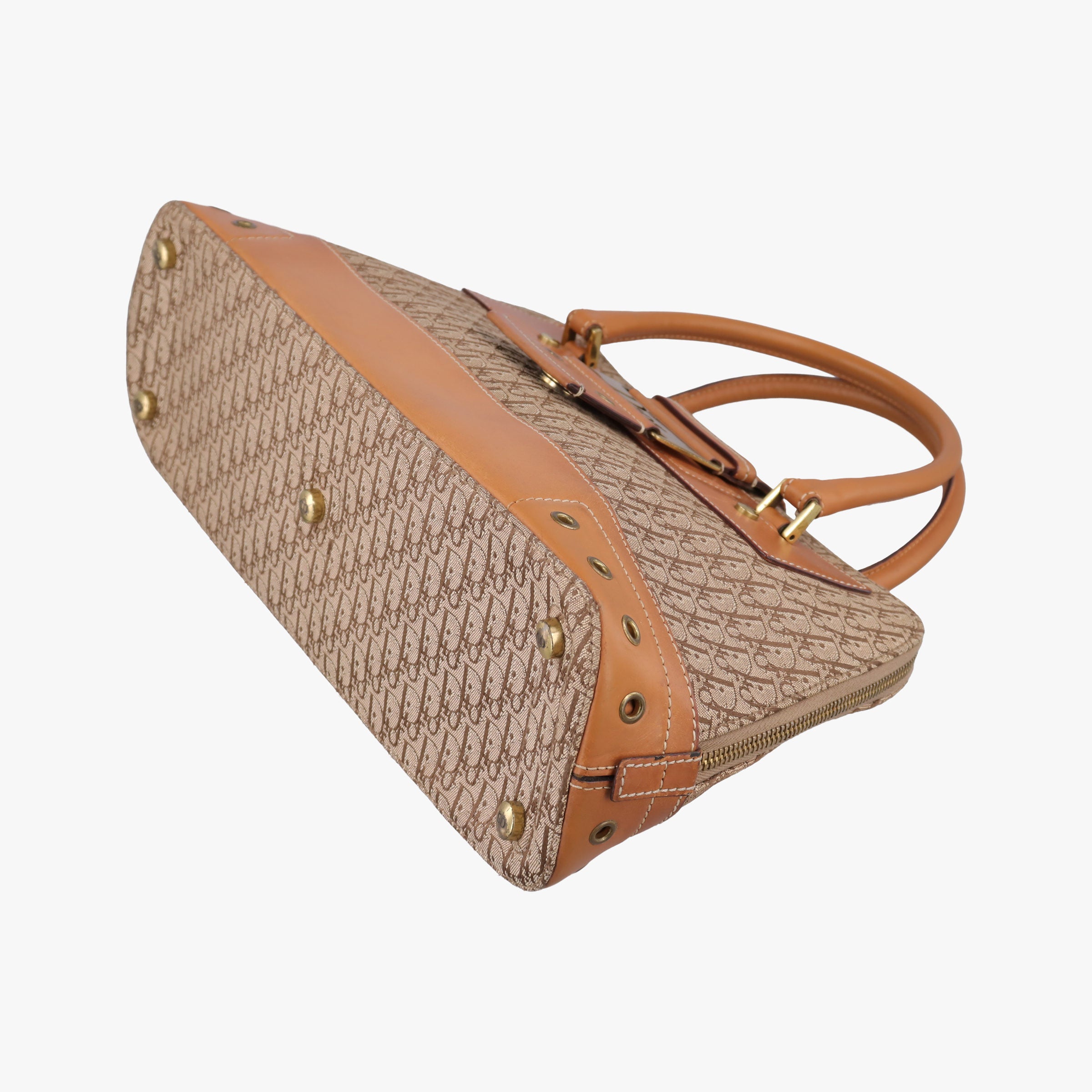 Street Chic Trotter Beige×brown canvas×leather 03BM-0093ストリートシックトロッター ベージュ×ブラウン キャンバス×レザー 03BM-0093