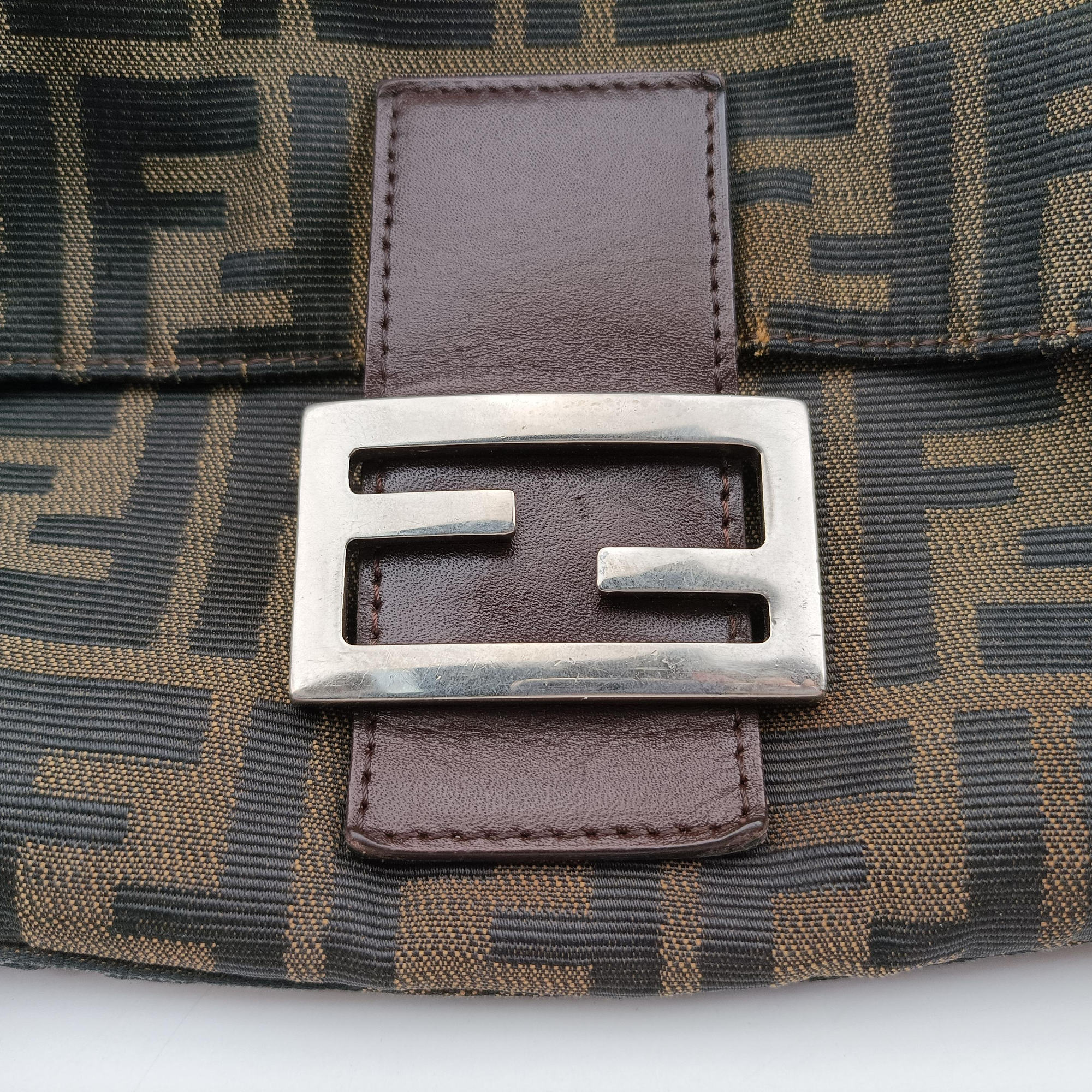 Baguette Zucchino Brown canvas 377526 Lot number unknownバゲット ズッキーニ ブラウン キャンバス 377526 製番不明