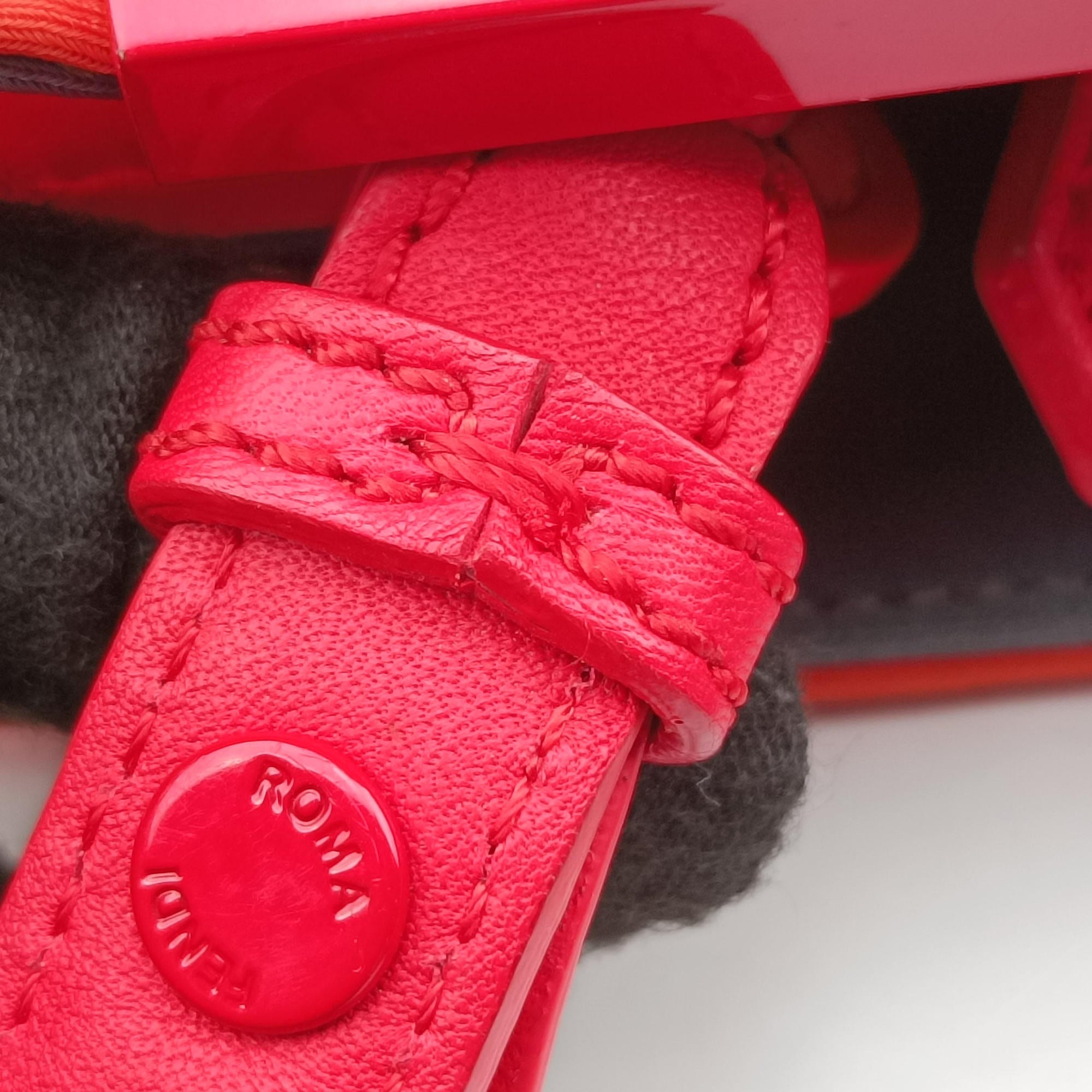 2 JOURS Orange x Red fabric x Leather 8BH250 8BH250-K1X 138-2516トゥージュール オレンジ x レッド ファブリック x レザー 8BH250 8BH250-K1X 138-2516