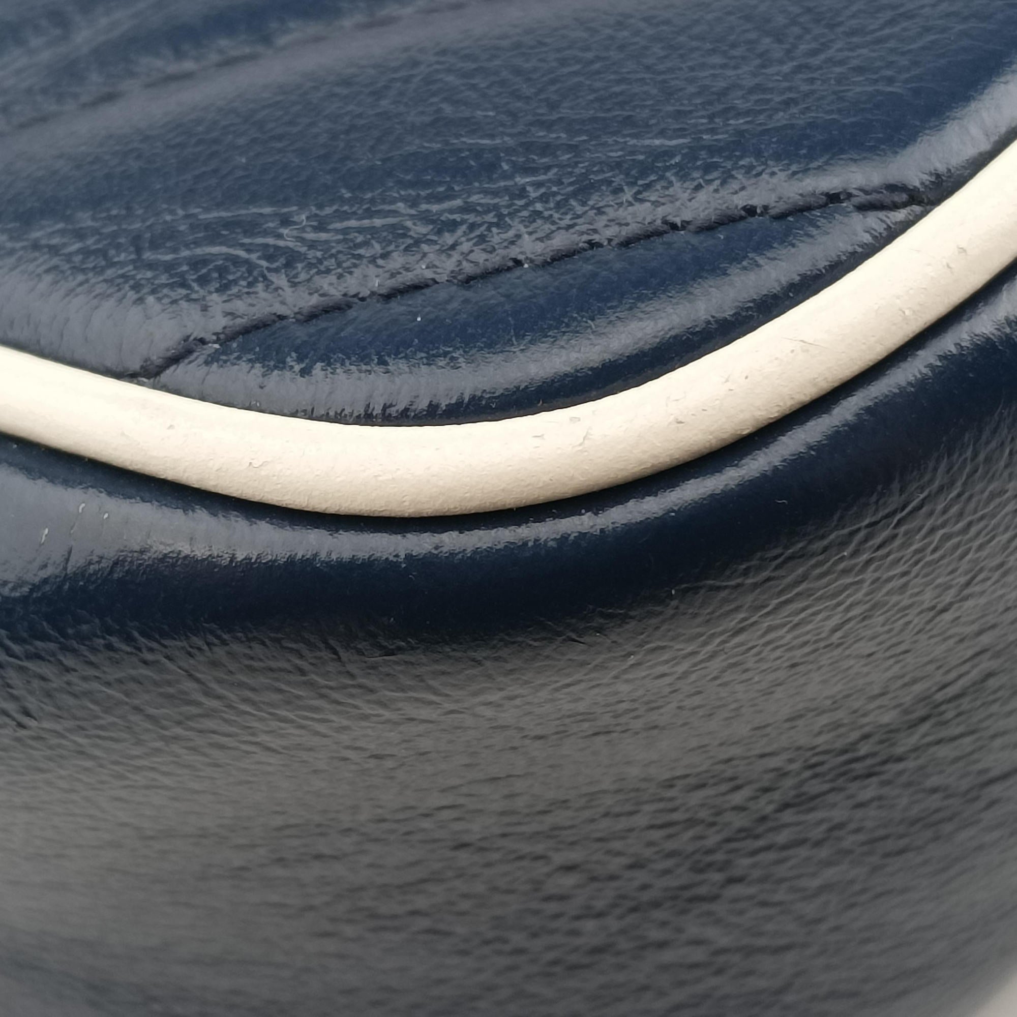 GG Marmont Blue Leather 443497 F031908661GGマーモント ブルー レザー 443497 F031908661
