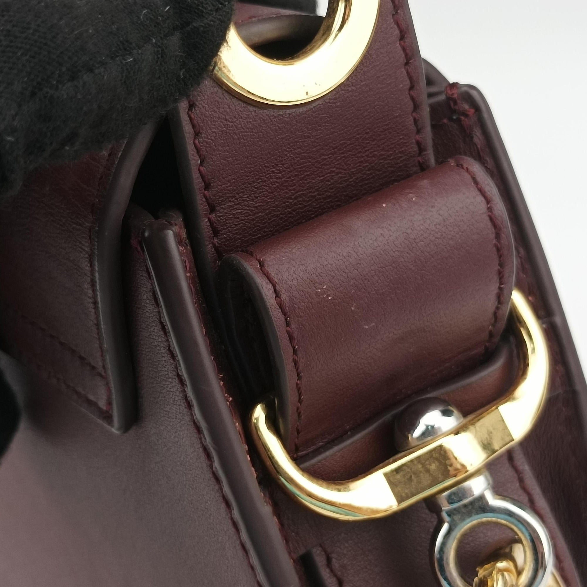 Tess Burgundy Leather × Suede 04 18 70 65 7テス ワインレッド レザー × スエード 04 18 70 65 7