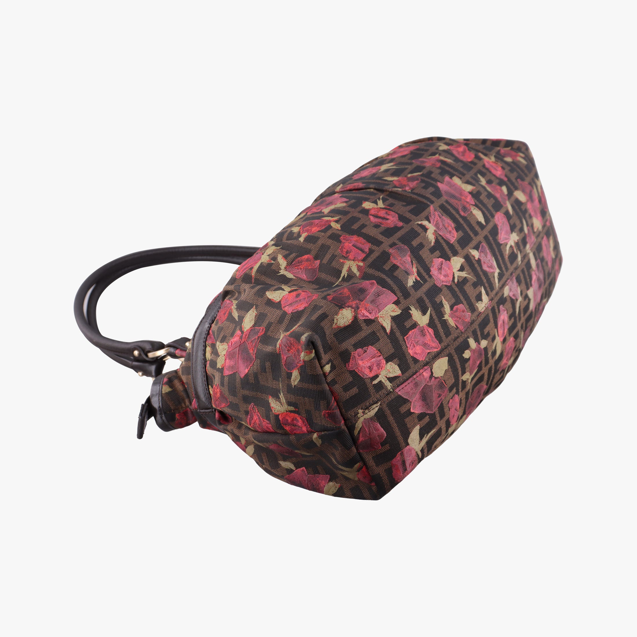 Zucca Print Brown×Multicolour canvas 8BH186 8BH186-DC8 108-2354ズッカ プリント ブラウン×マルチカラー キャンバス 8BH186 8BH186-DC8 108-2354