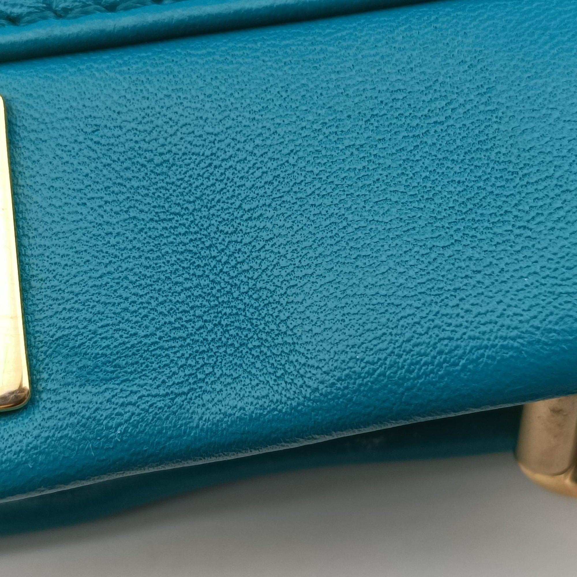PEEKABOO Blue Leather 8BN244 8BN244-K4P-149-2516ピーカブー ミニ ブルー レザー 8BN244 8BN244-K4P-149-2516