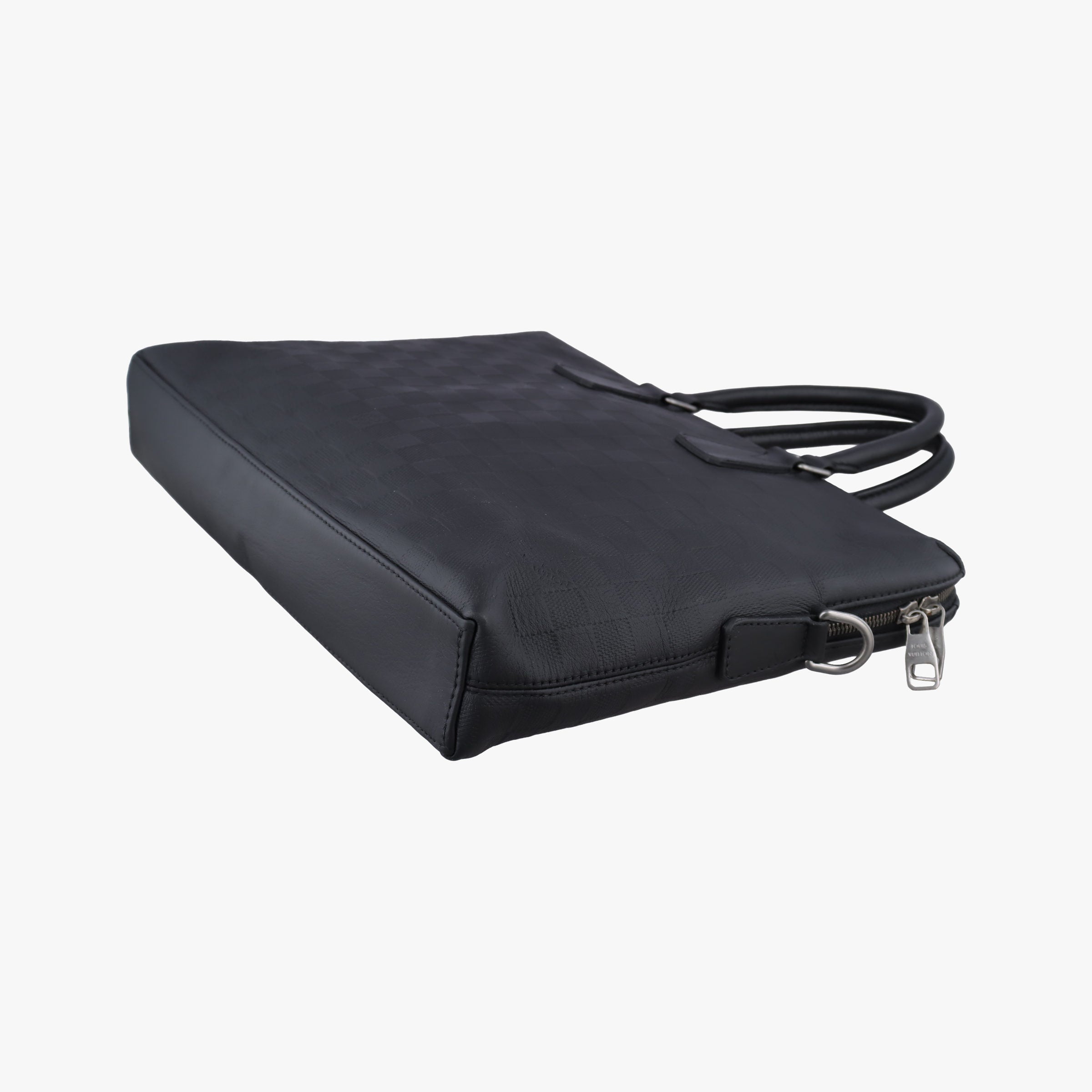 Porte Documents Jour Noir Damier Graphite N48224 CA2153ポルトドキュマン ジュール ノワール ダミエ グラフィット N48224 CA2153