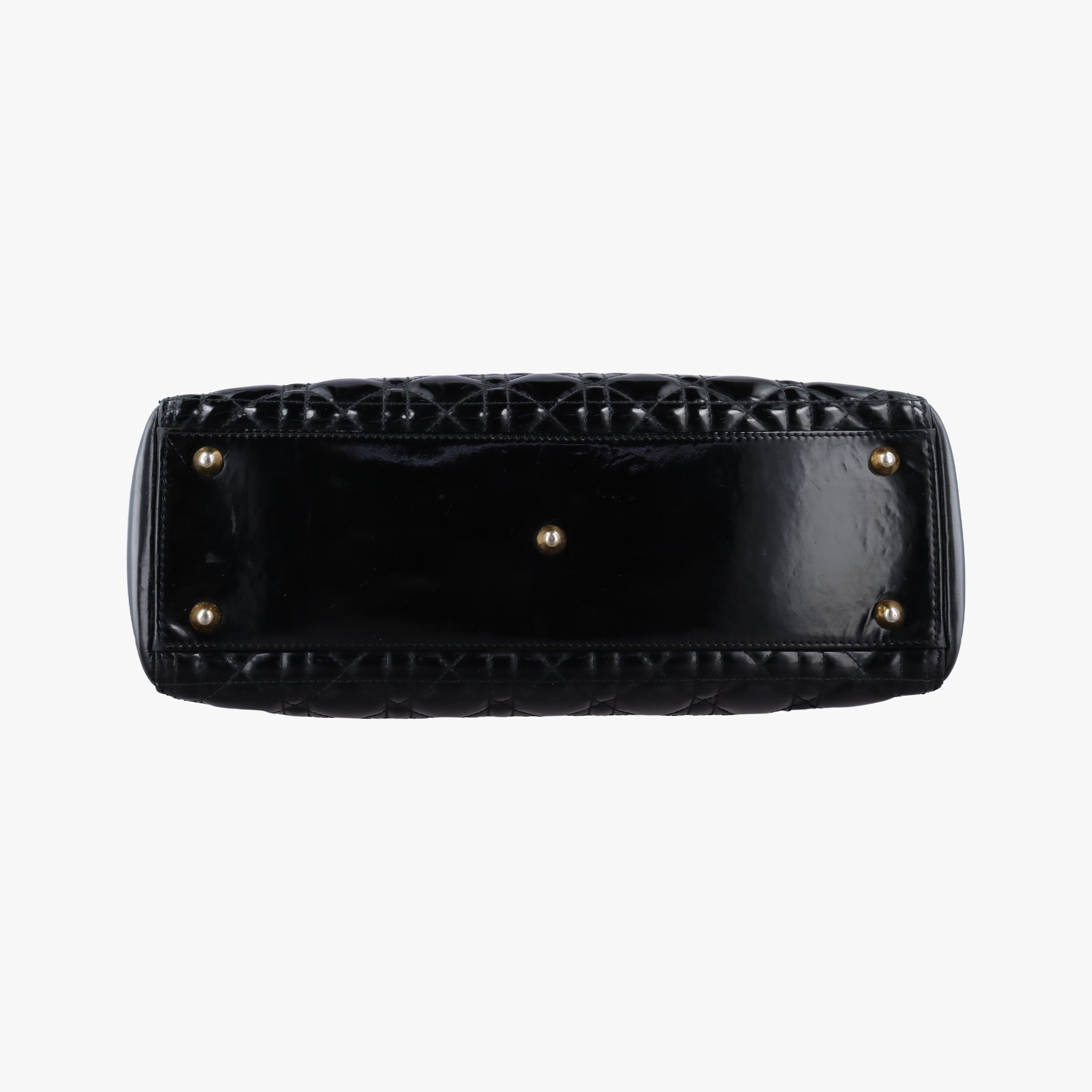 Lady Dior Black Patent 15-BO-1120 Cレディディオール ブラック パテント 15-BO-1120 C