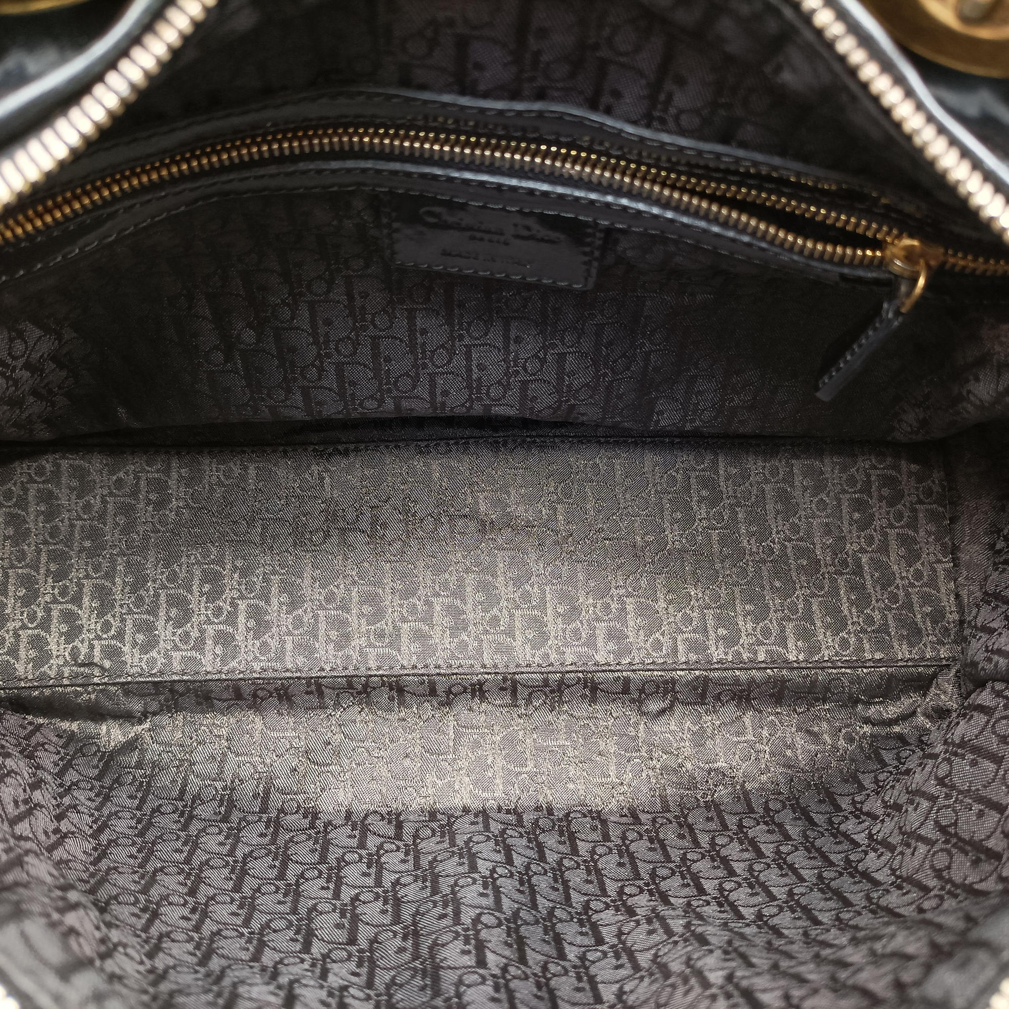 Lady Dior Black Patent 15-BO-1120 Cレディディオール ブラック パテント 15-BO-1120 C
