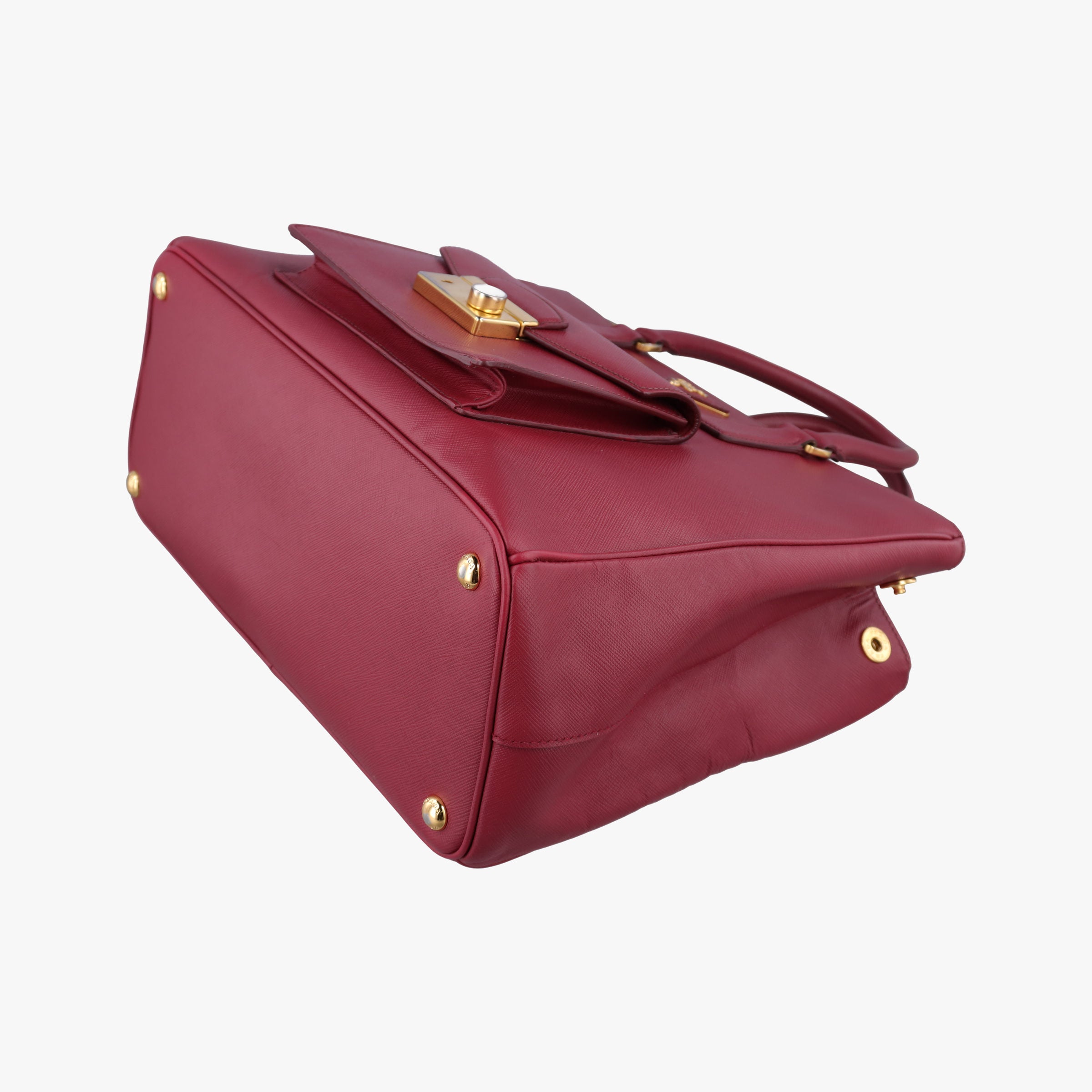 Galleria Front Pocket Red SAFFIANO Leather BN2674 14/Aガレリア フロント ポケット レッド サフィアーノレザー BN2674 14/A