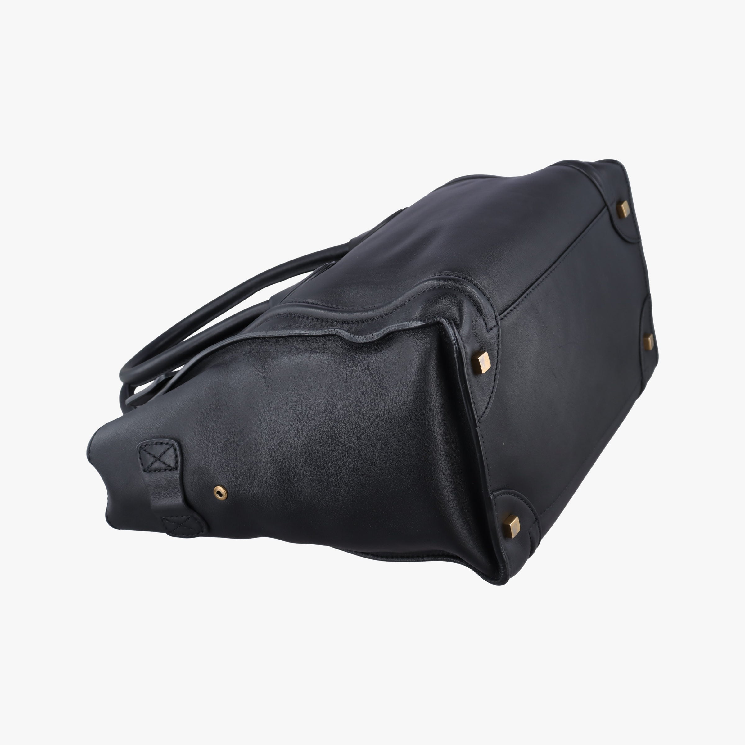 Luggage Mini Shopper Black Leather S-SN-0131 U-UP-0141ラゲージミニショッパー ブラック レザー S-SN-0131 U-UP-0141