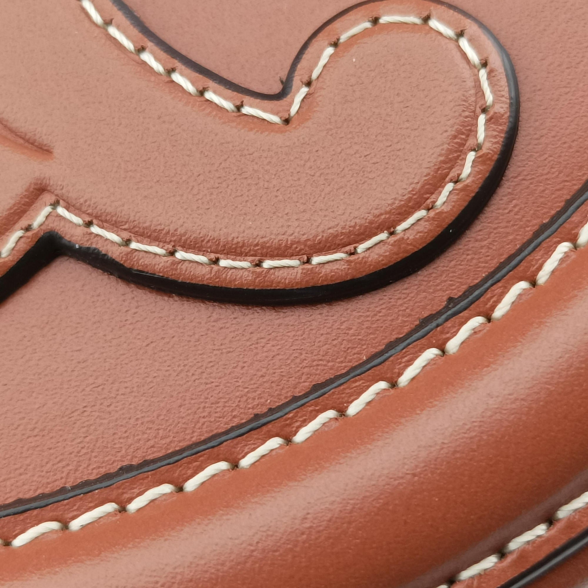 Oval Purse Cuir Triomphe Brown Leather U-SL-0262オーバルパース キュイル トリオンフ ブラウン レザー U-SL-0262