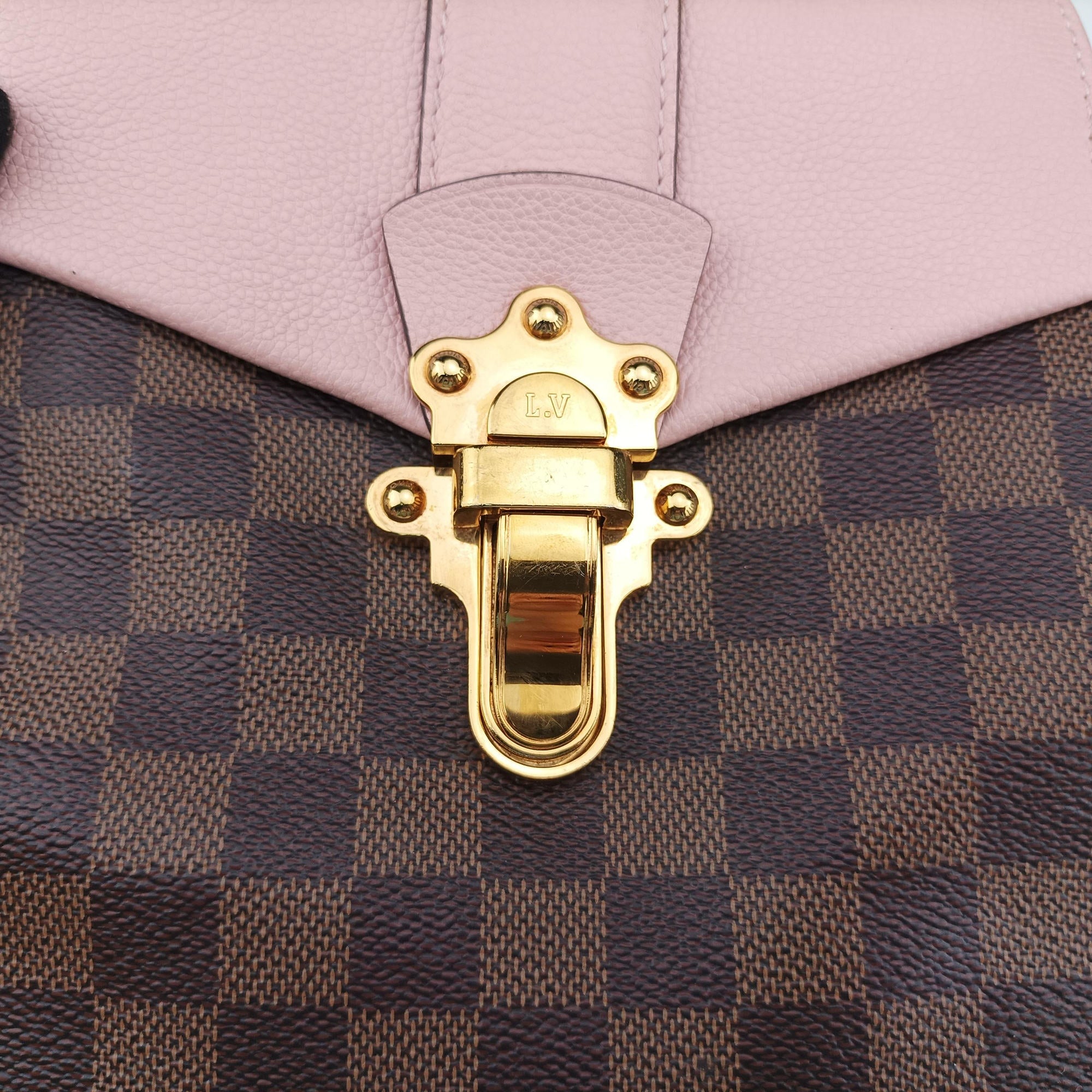 Daypack Clapton EBENE×MAGNOLIA Monogram Canvas×calf leather N42262 SR1118 IC Chipデイパック クラプトン エベヌ×マグノリア モノグラムキャンバス×カーフレザー N42262 SR1118 ICチップ