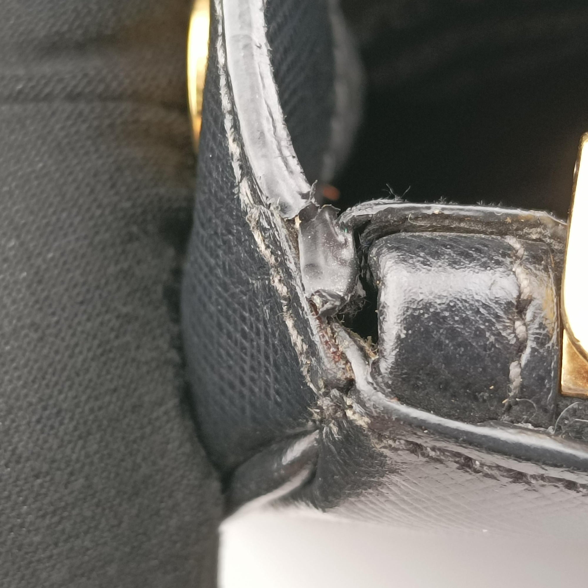 Galleria Black SAFFIANO Leather BN2274 117ガレリア ブラック サフィアーノレザー BN2274 117