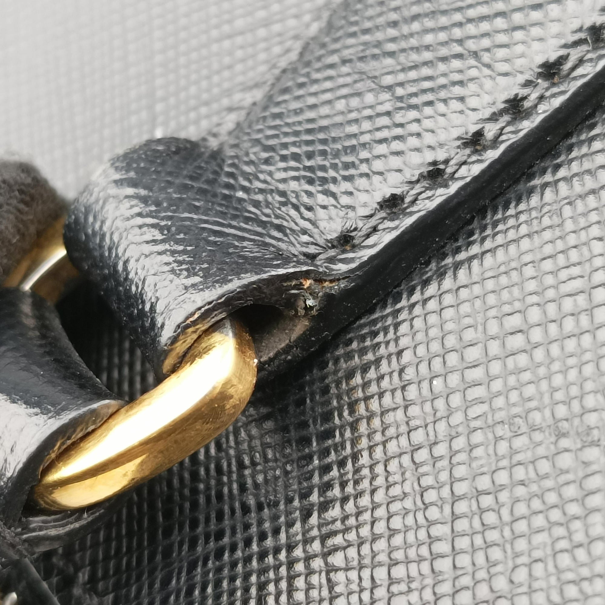 Galleria Black SAFFIANO Leather BN2274 117ガレリア ブラック サフィアーノレザー BN2274 117