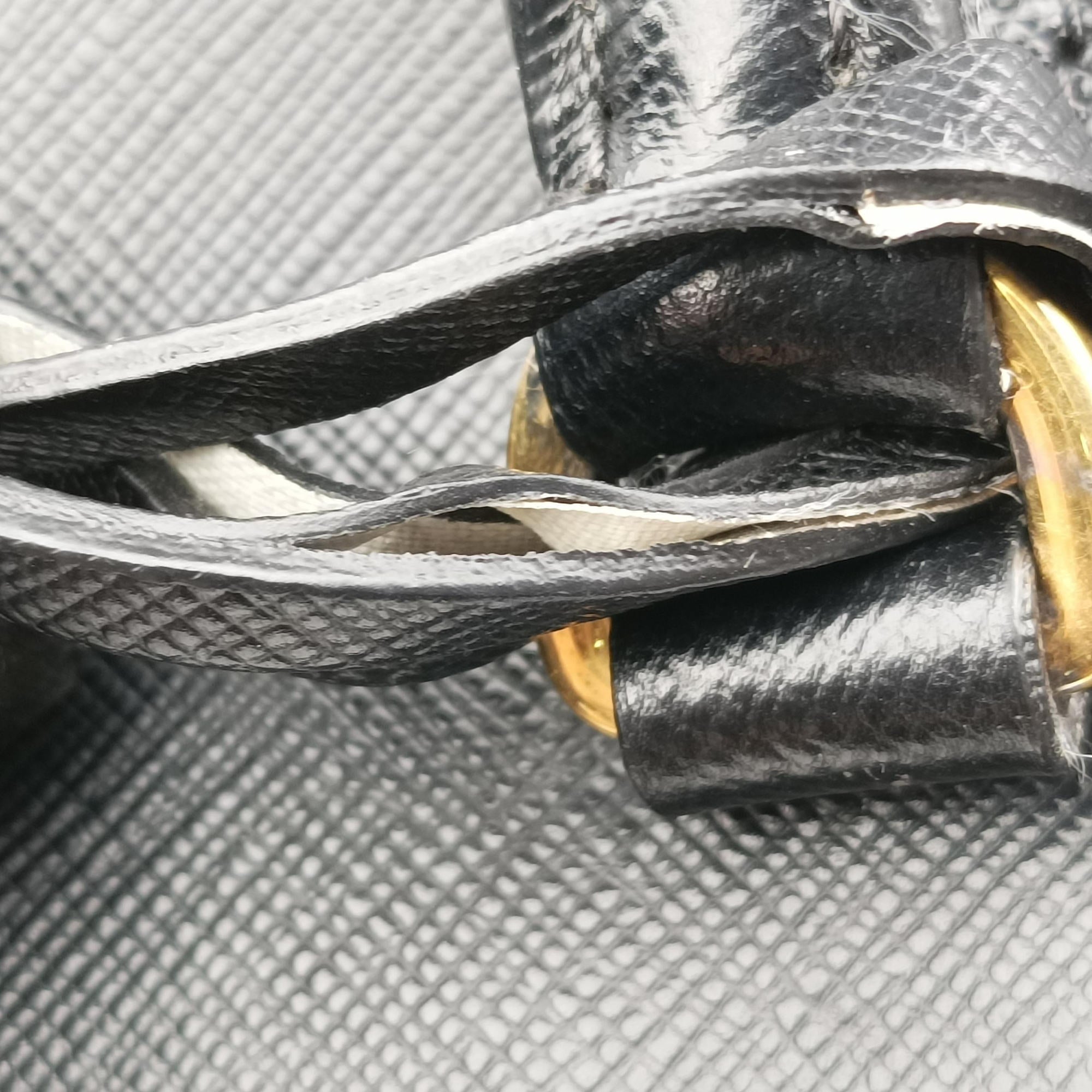 Galleria Black SAFFIANO Leather BN2274 117ガレリア ブラック サフィアーノレザー BN2274 117