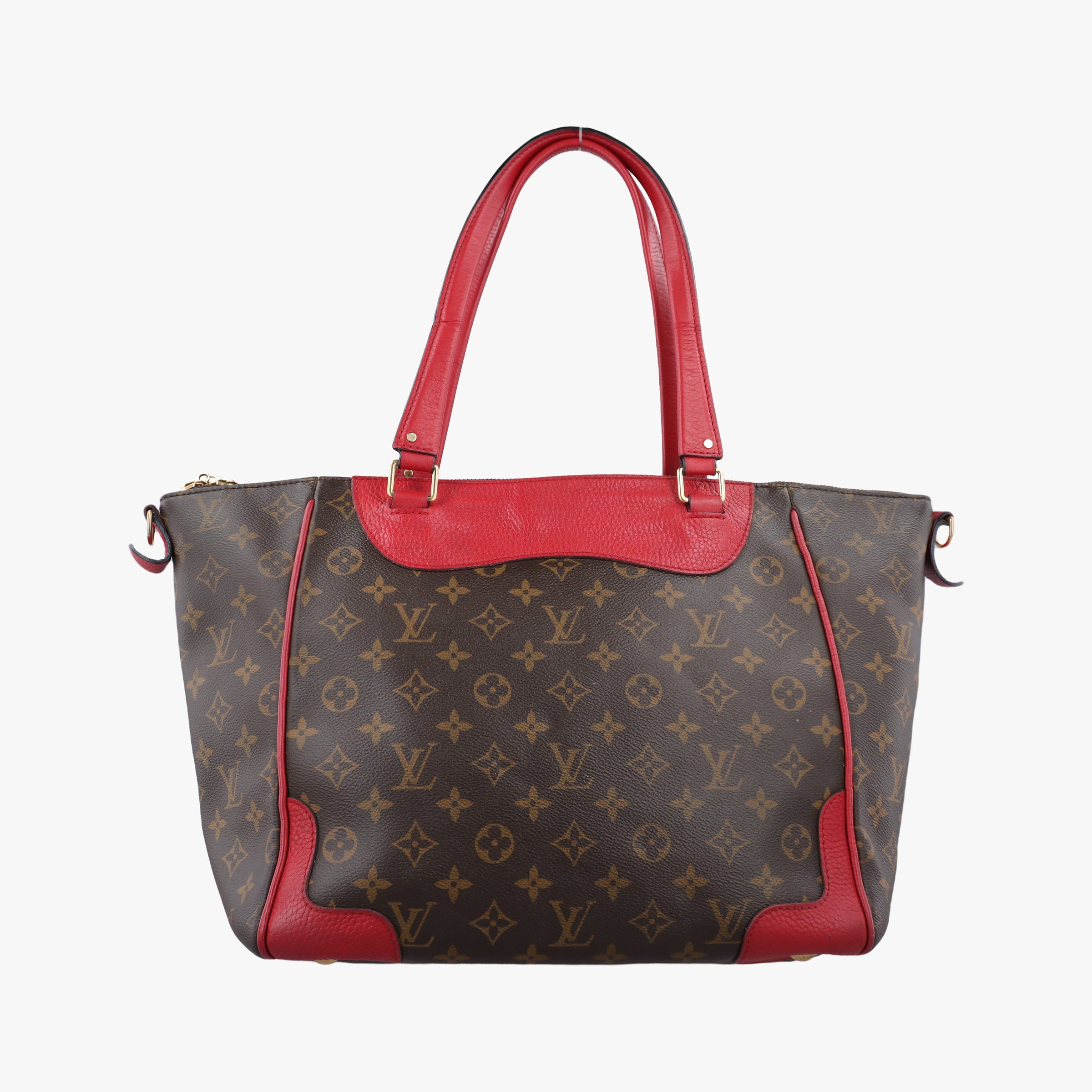 ESTRELA brown×COQUELICOT Monogram Canvas×calf leather M51193 MI0196エストレーラ モノグラム/ブラウン×コクリコ モノグラムキャンバス×カーフレザー M51193 MI0196