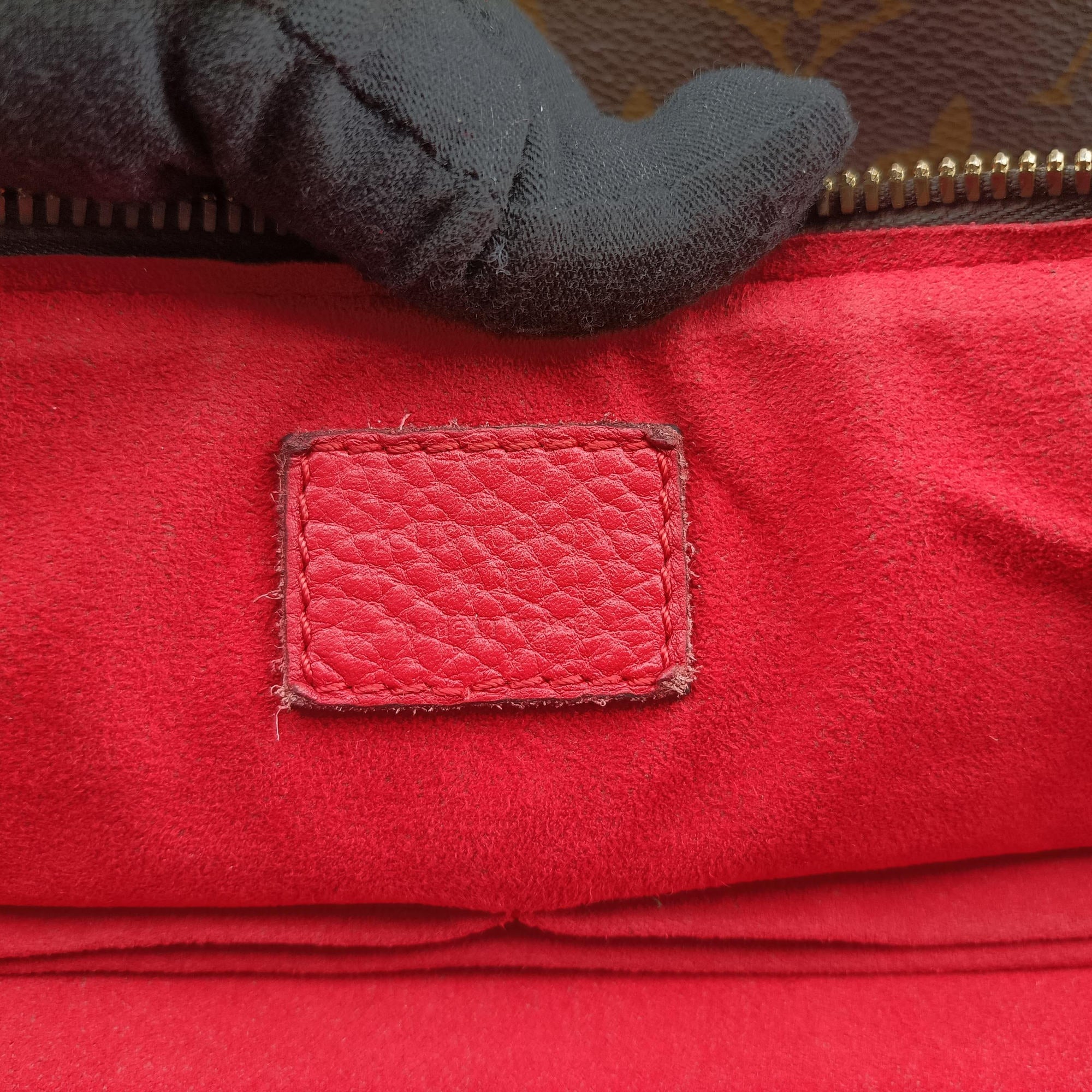 ESTRELA brown×COQUELICOT Monogram Canvas×calf leather M51193 MI0196エストレーラ モノグラム/ブラウン×コクリコ モノグラムキャンバス×カーフレザー M51193 MI0196