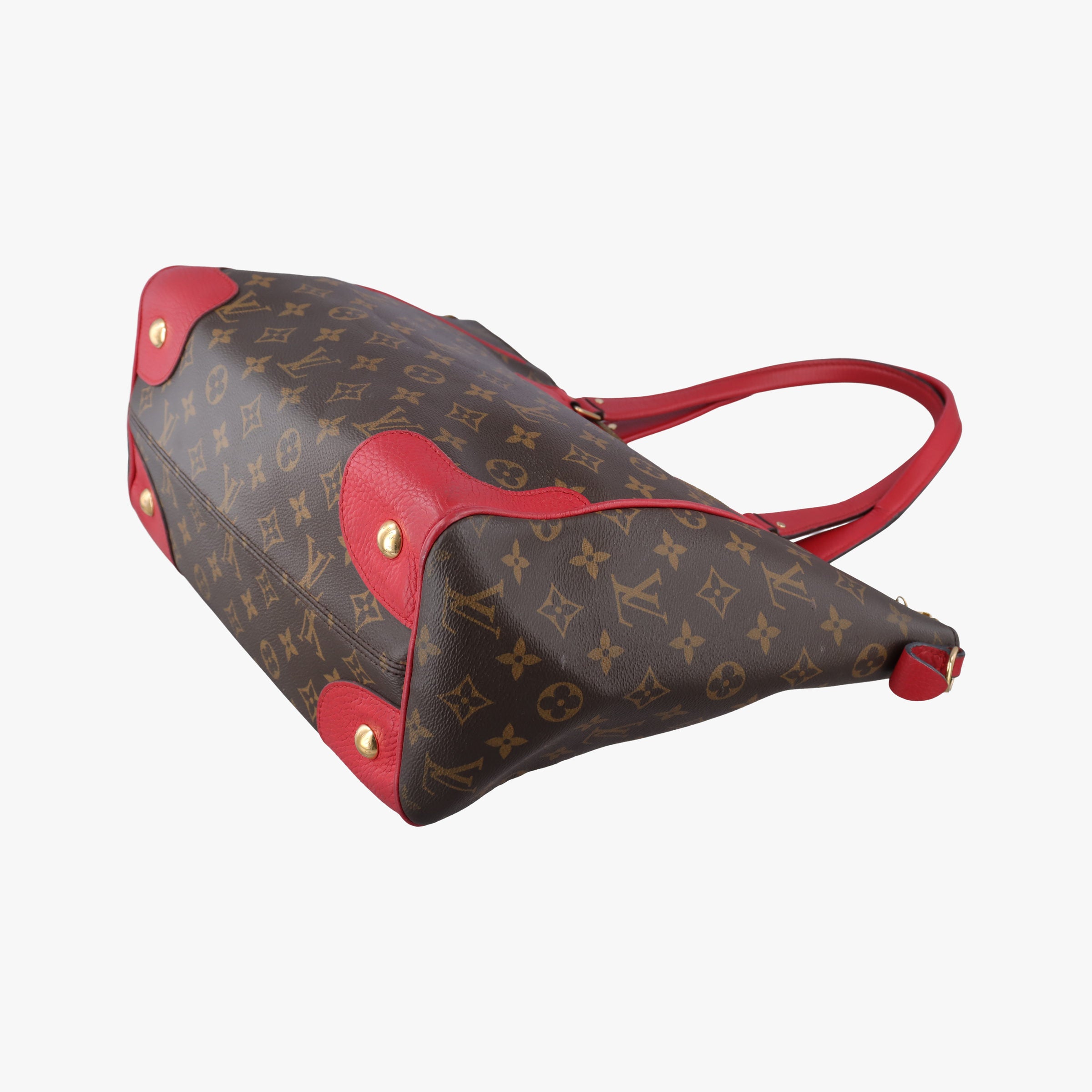 ESTRELA brown×COQUELICOT Monogram Canvas×calf leather M51193 MI0196エストレーラ モノグラム/ブラウン×コクリコ モノグラムキャンバス×カーフレザー M51193 MI0196