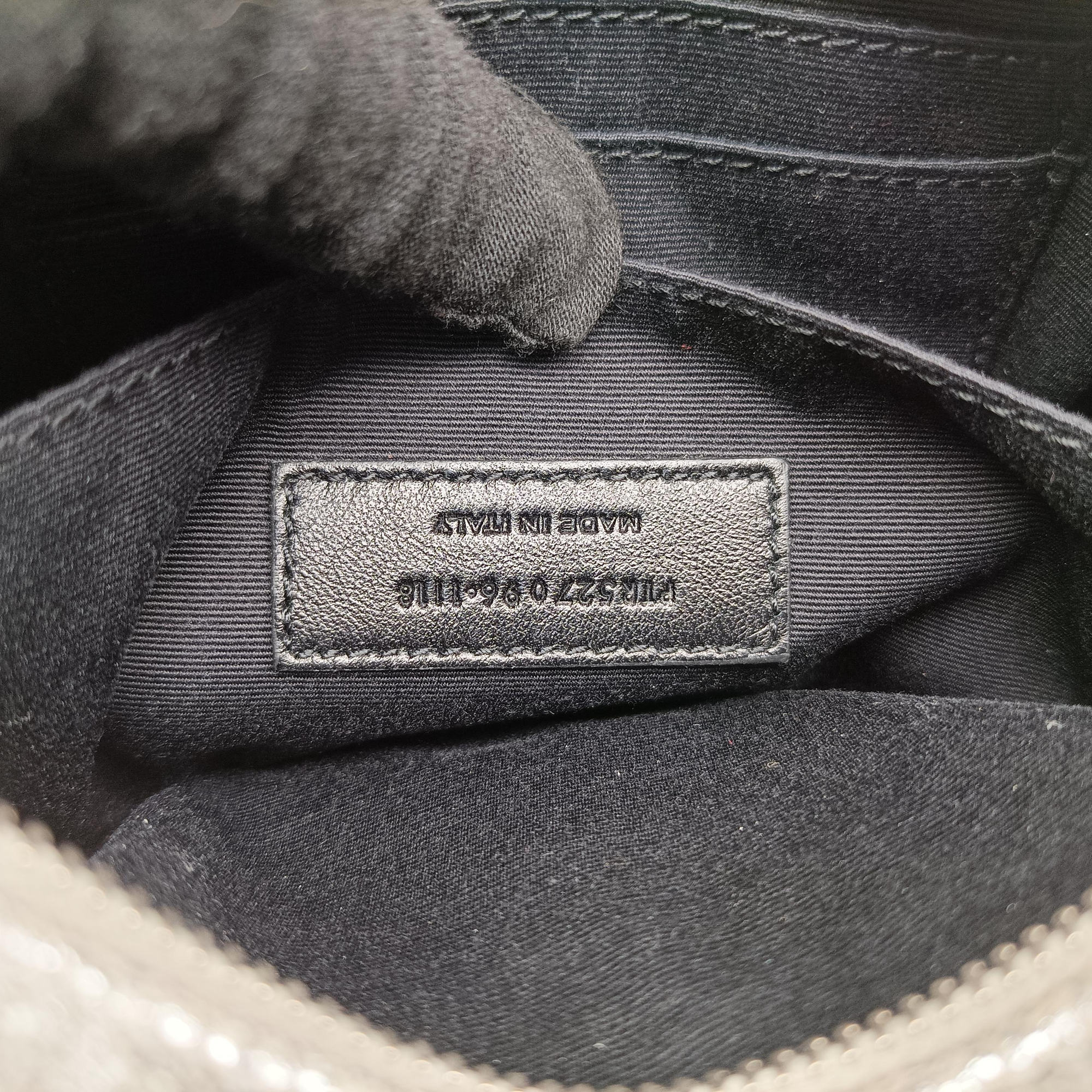 Lou camera Silver Leather 527096 PTR527096.1118ルー カメラ シルバー レザー 527096 PTR527096.1118