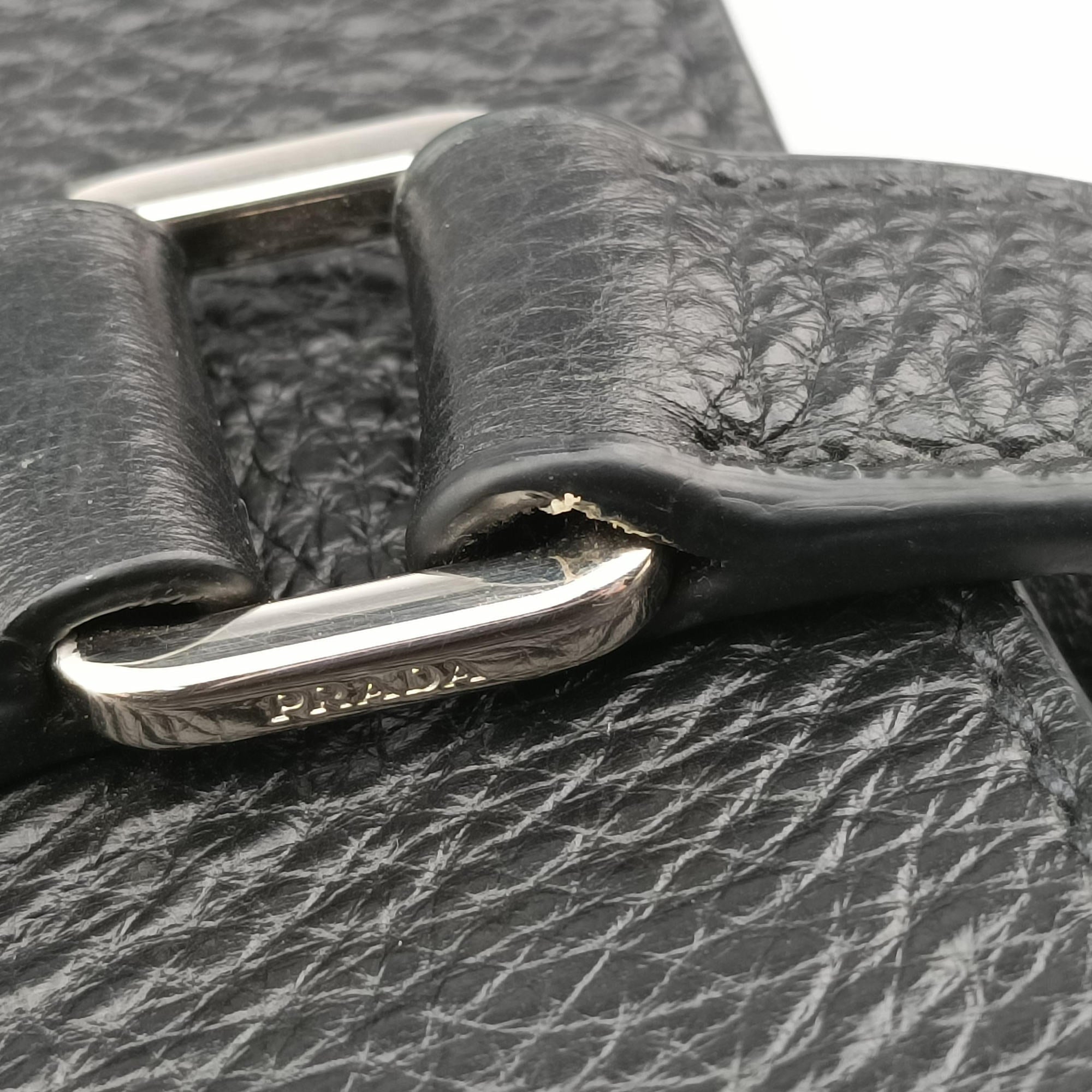 Vitello Phenix Black Leather 204ヴィッテロ フェニックス ブラック レザー 204