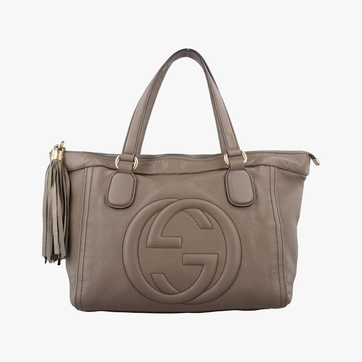 Soho Gray beige Leather 282307 G012094070ソーホー グレーベージュ レザー 282307 G012094070