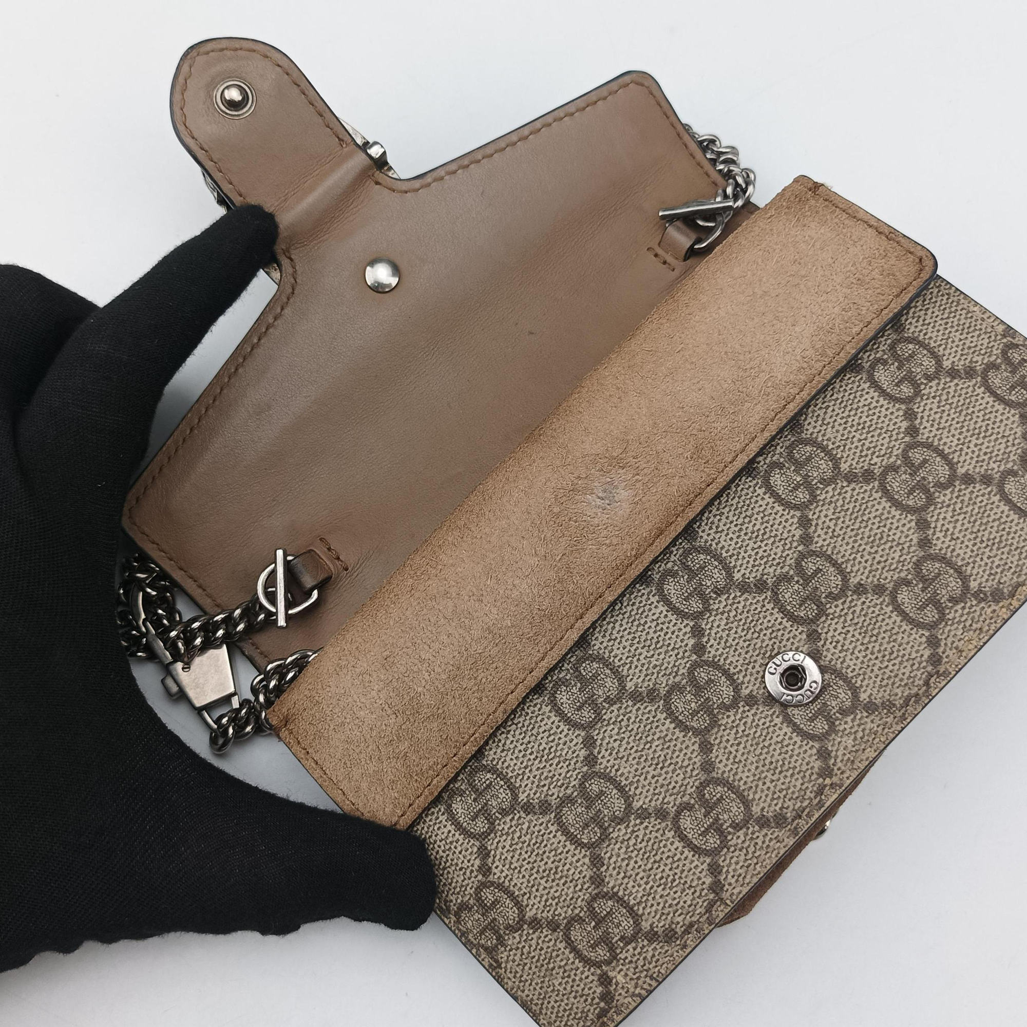 Dionysus Brown PVC coated canvas×suede 476432 ディオニュソス ブラウン PVCコーティングキャンバス×スエード 476432