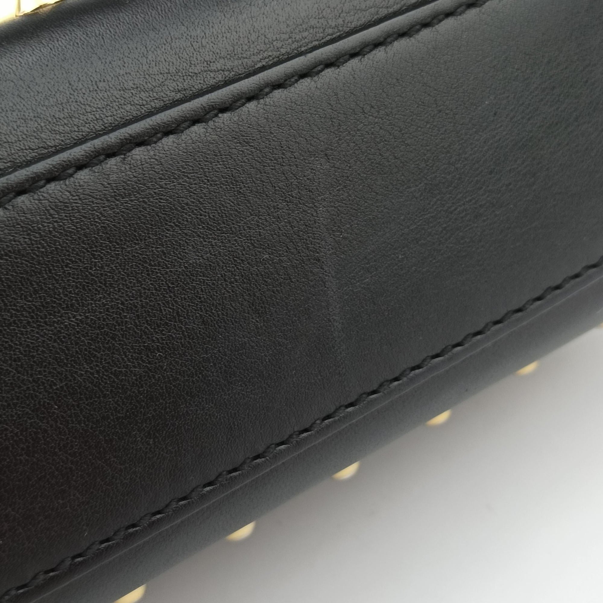 Padlock Black Leather 432182 F021578680パドロック ブラック レザー 432182 F021578680