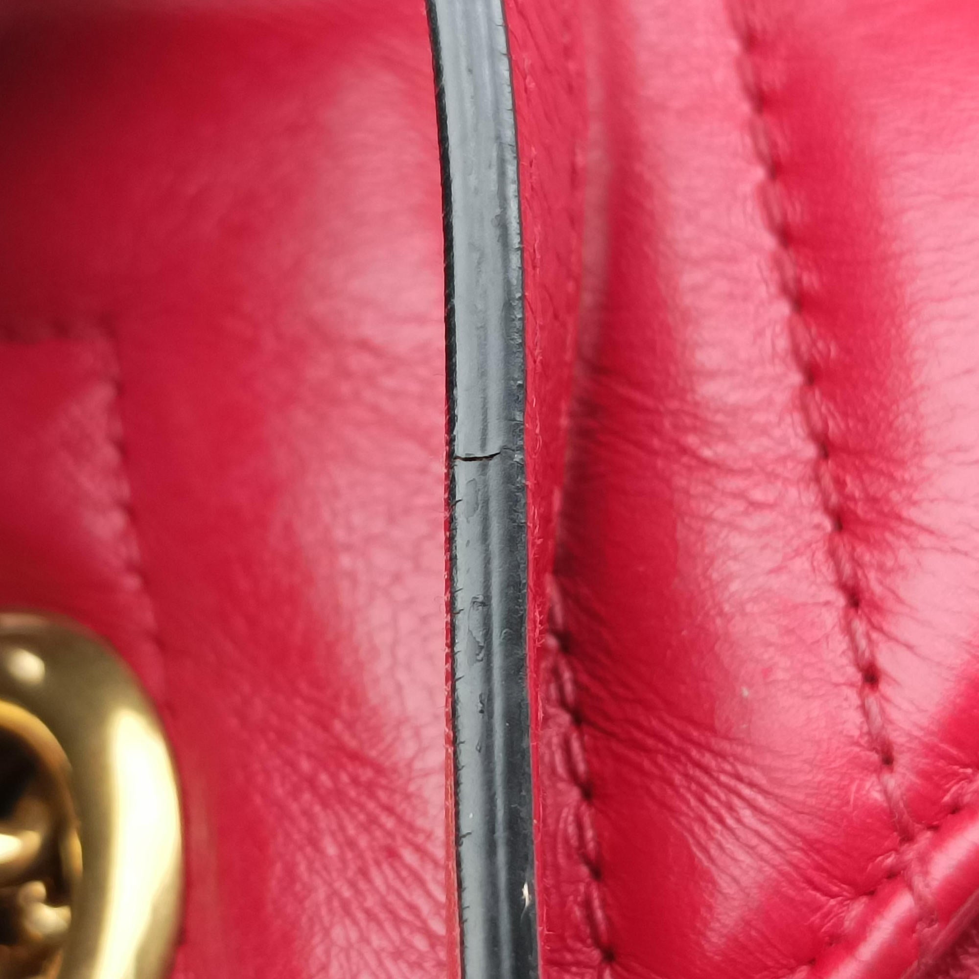 GG Marmont Red Leather 446744 A020098575GGマーモント レッド レザー 446744 A020098575