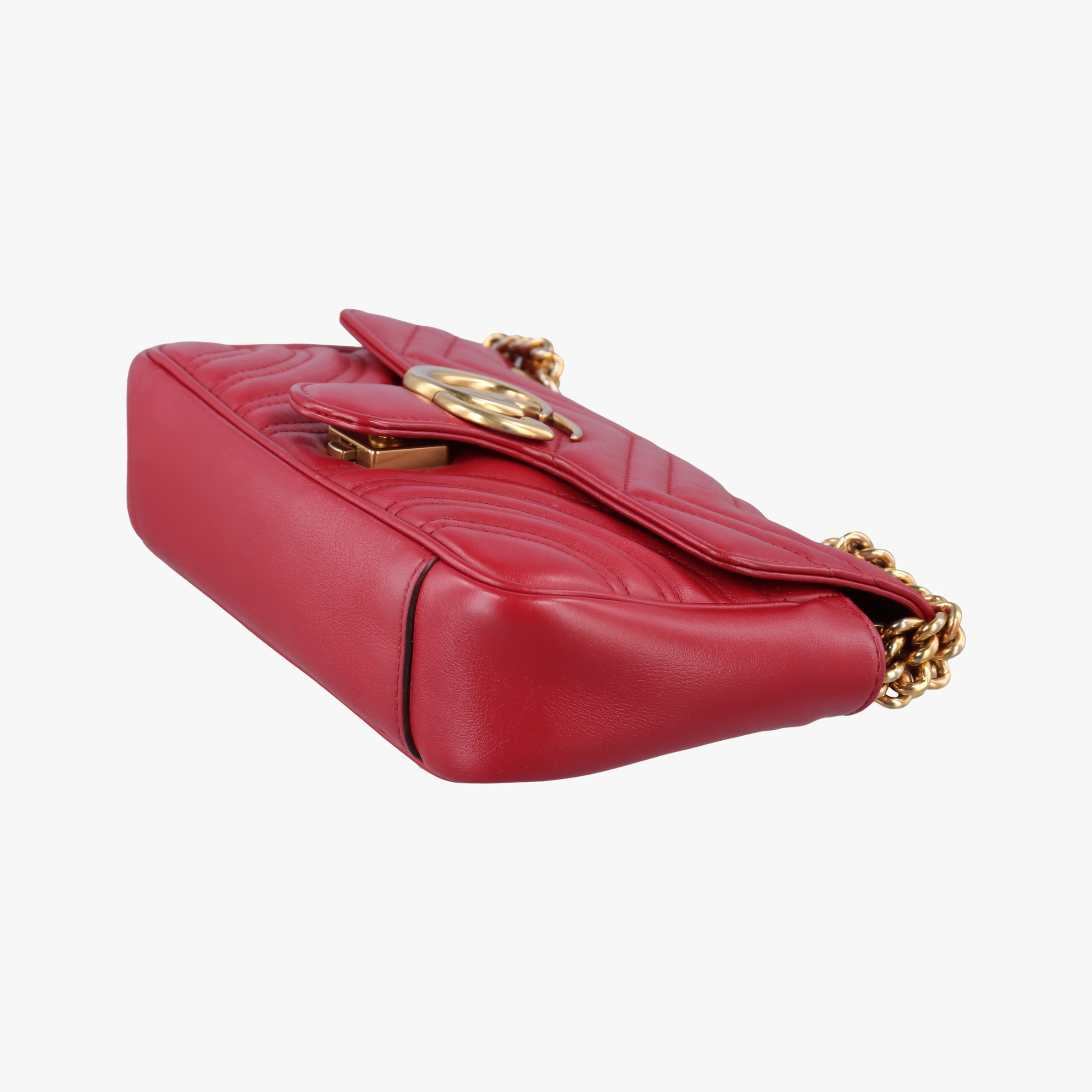 GG Marmont Red Leather 446744 A020098575GGマーモント レッド レザー 446744 A020098575