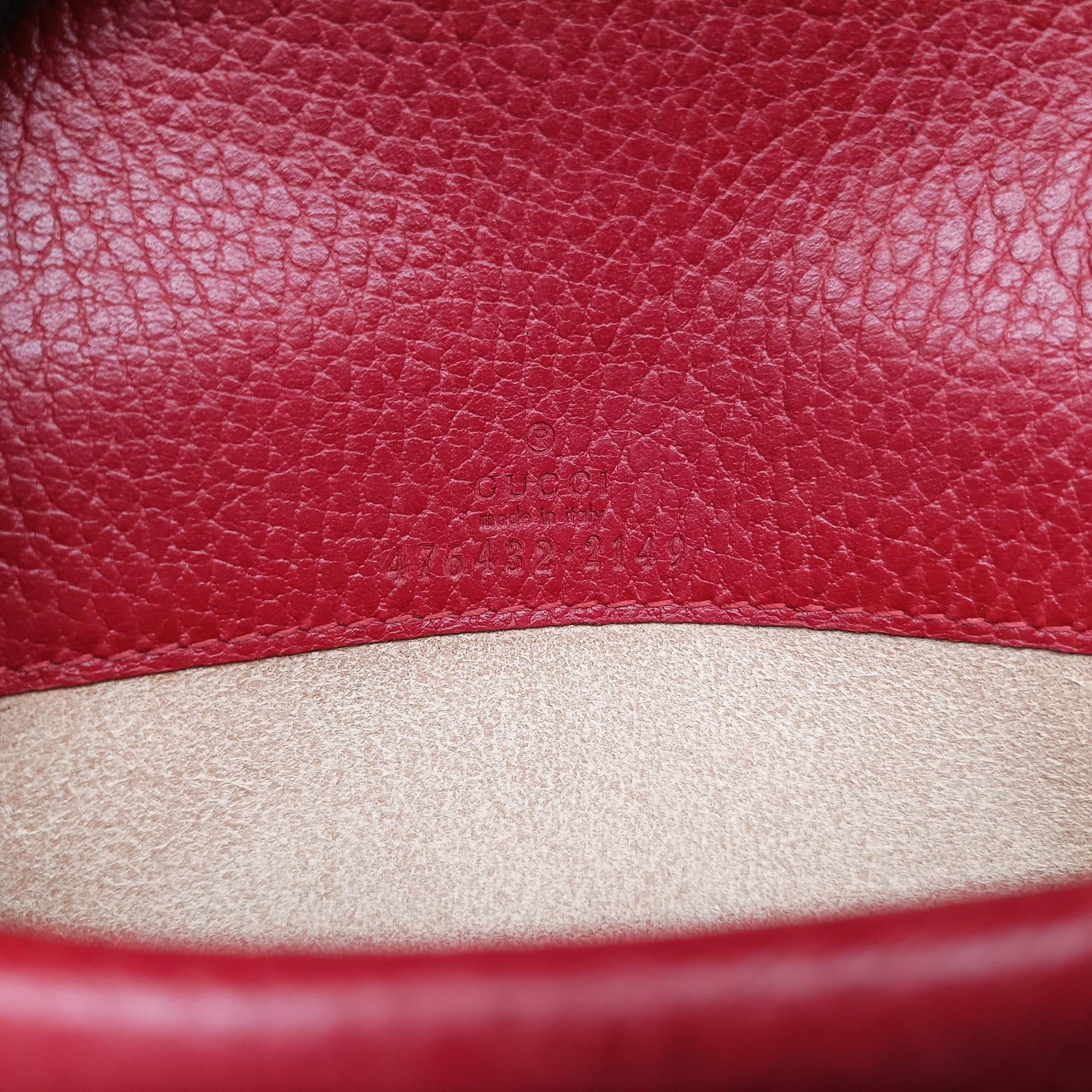 Dionysus Red Leather 476432 ディオニュソス レッド レザー 476432