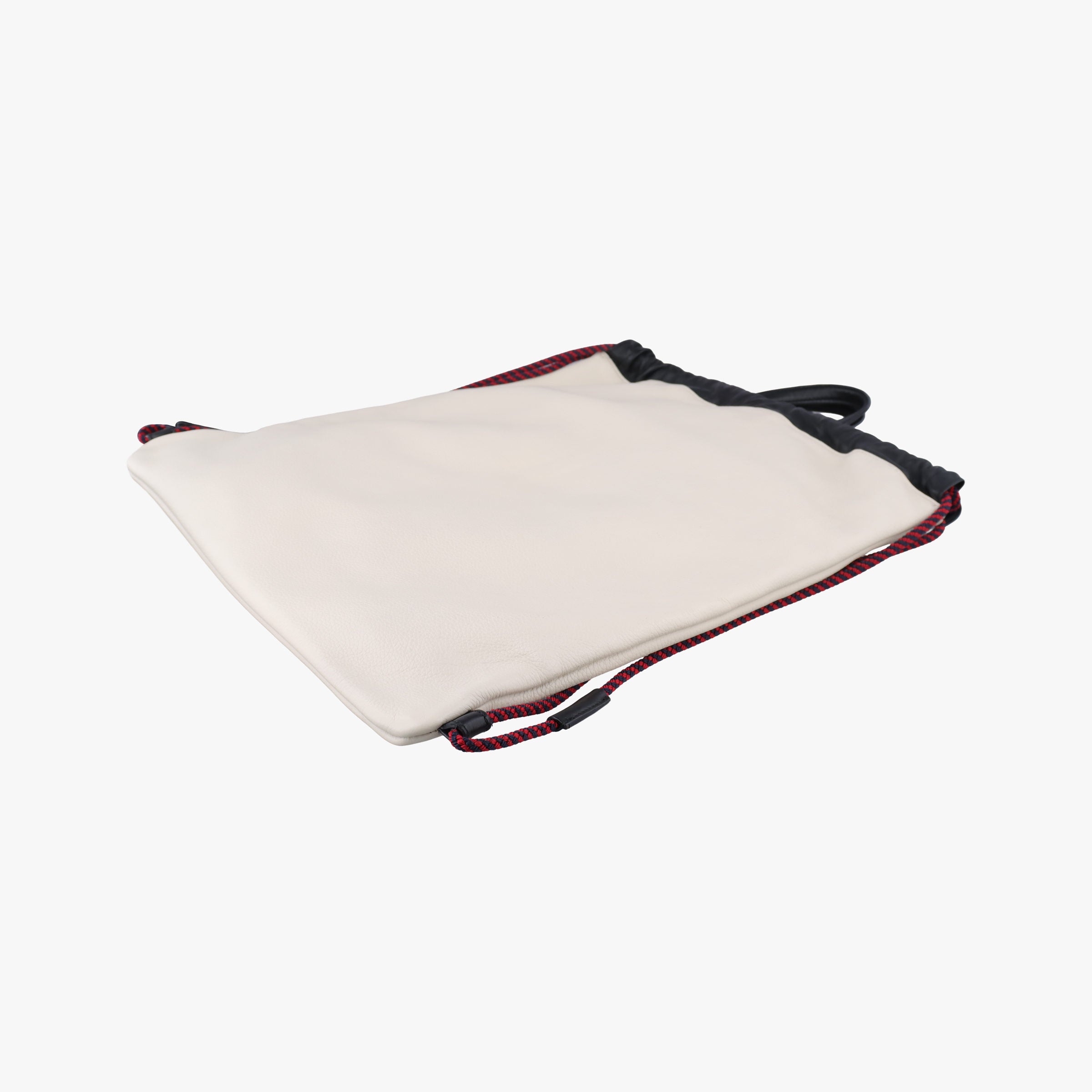 Print Drawstring White Leather 516639 G023688950グッチプリント ドロー ストリング ホワイト レザー 516639 G023688950