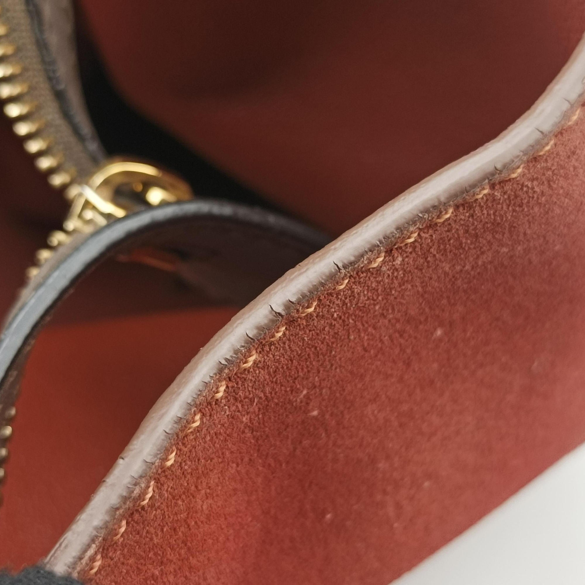 Trapeze Orange×Brown Suede × leather S-AT-0122 S-CU-0122トラペーズ ミディアム オレンジ×ブラウン レザー×スエード S-AT-0122 S-CU-0122
