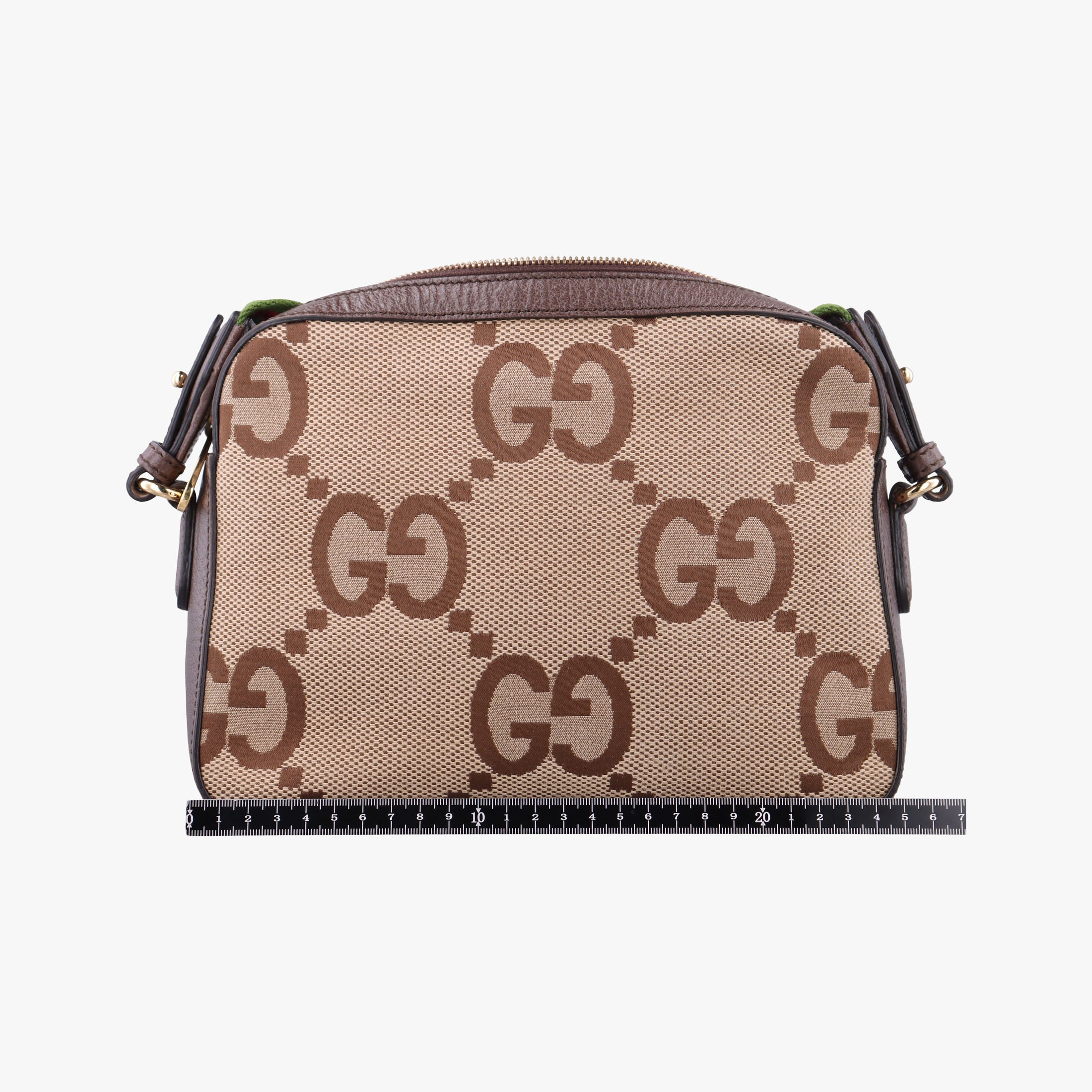 Jumbo GG Messenger Brown canvas×leather 675891 G038290643ジャンボGG メッセンジャー ブラウン キャンバス×レザー 675891 G038290643