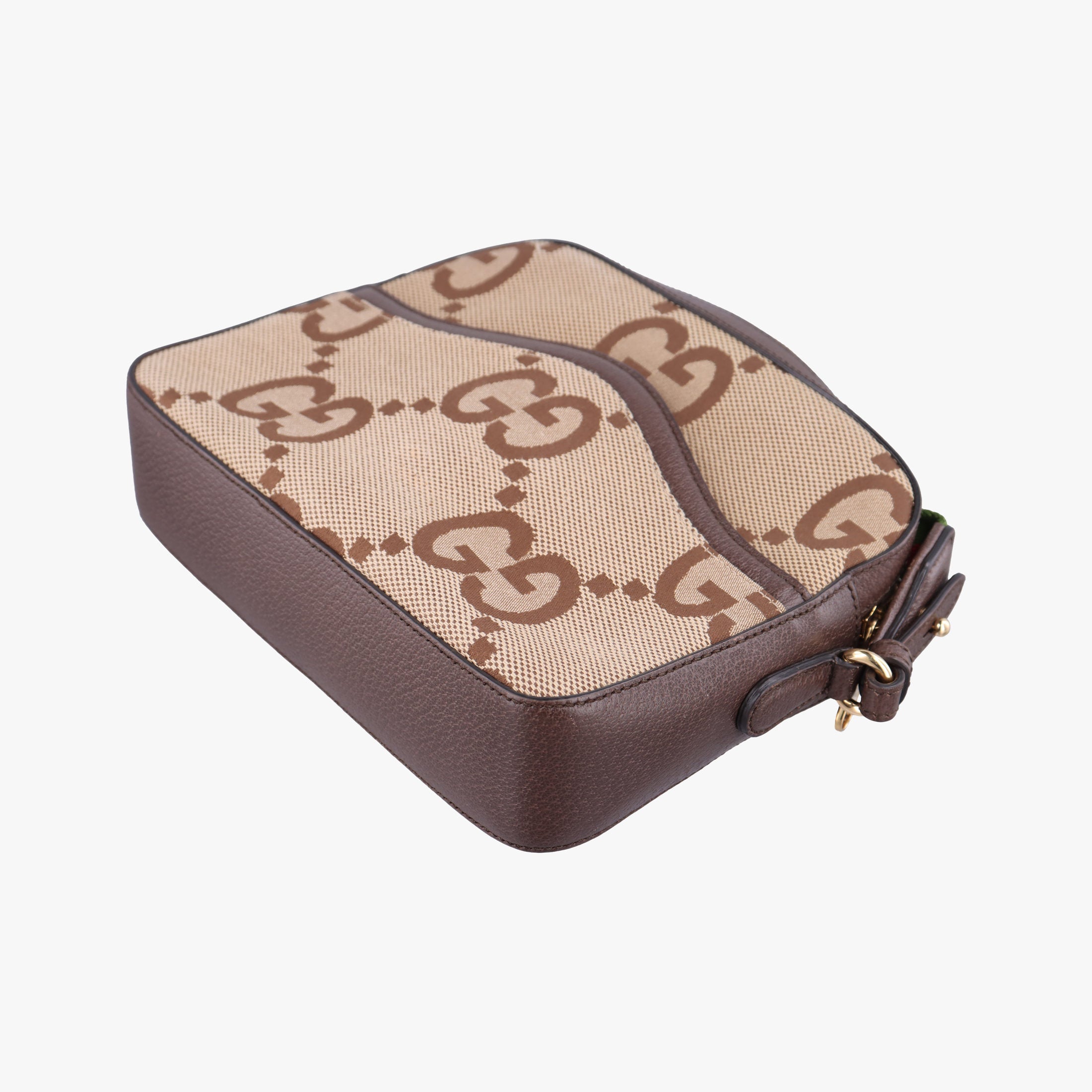 Jumbo GG Messenger Brown canvas×leather 675891 G038290643ジャンボGG メッセンジャー ブラウン キャンバス×レザー 675891 G038290643