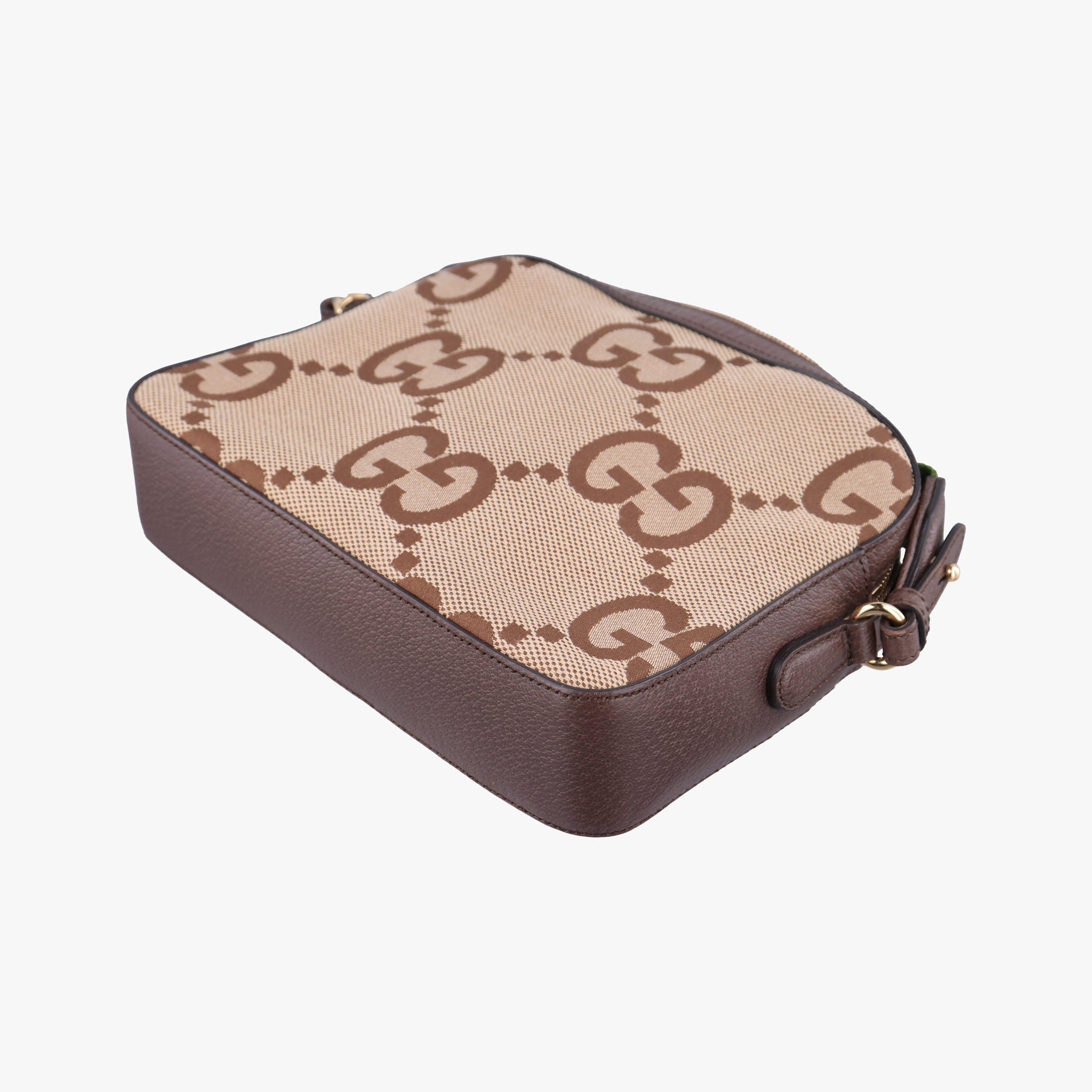 Jumbo GG Messenger Brown canvas×leather 675891 G038290643ジャンボGG メッセンジャー ブラウン キャンバス×レザー 675891 G038290643
