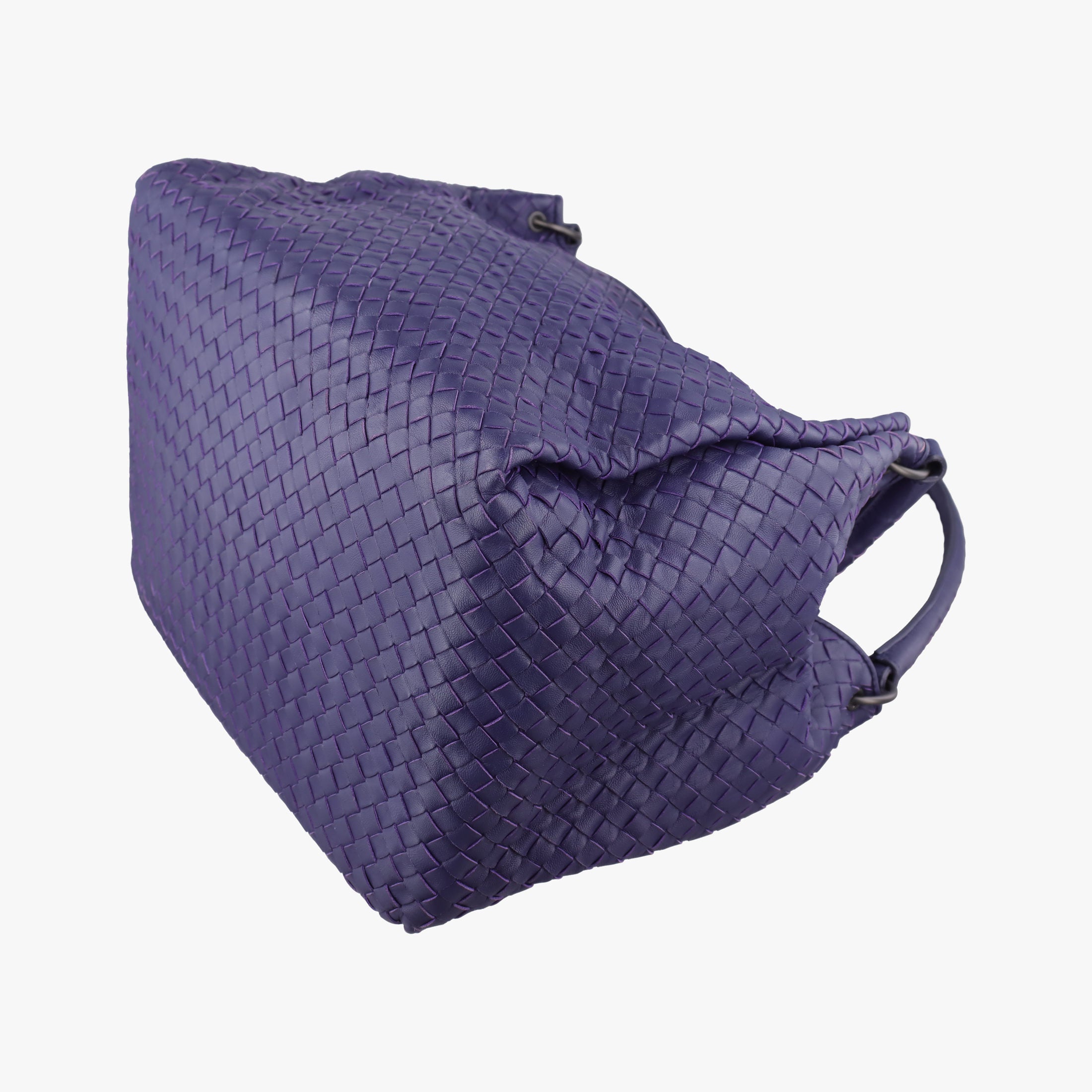 Parachute Intrecciato Purple lambskin B04215596Bパラシュート イントレチャート パープル ラムスキン B04215596B