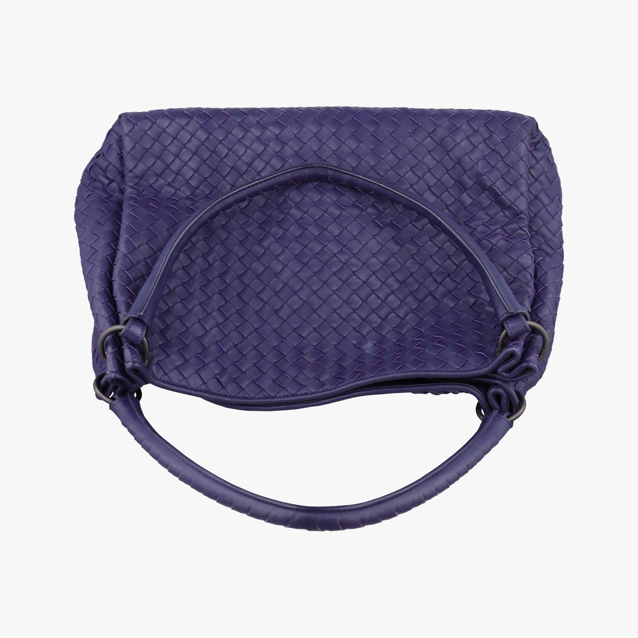 Parachute Intrecciato Purple lambskin B04215596Bパラシュート イントレチャート パープル ラムスキン B04215596B