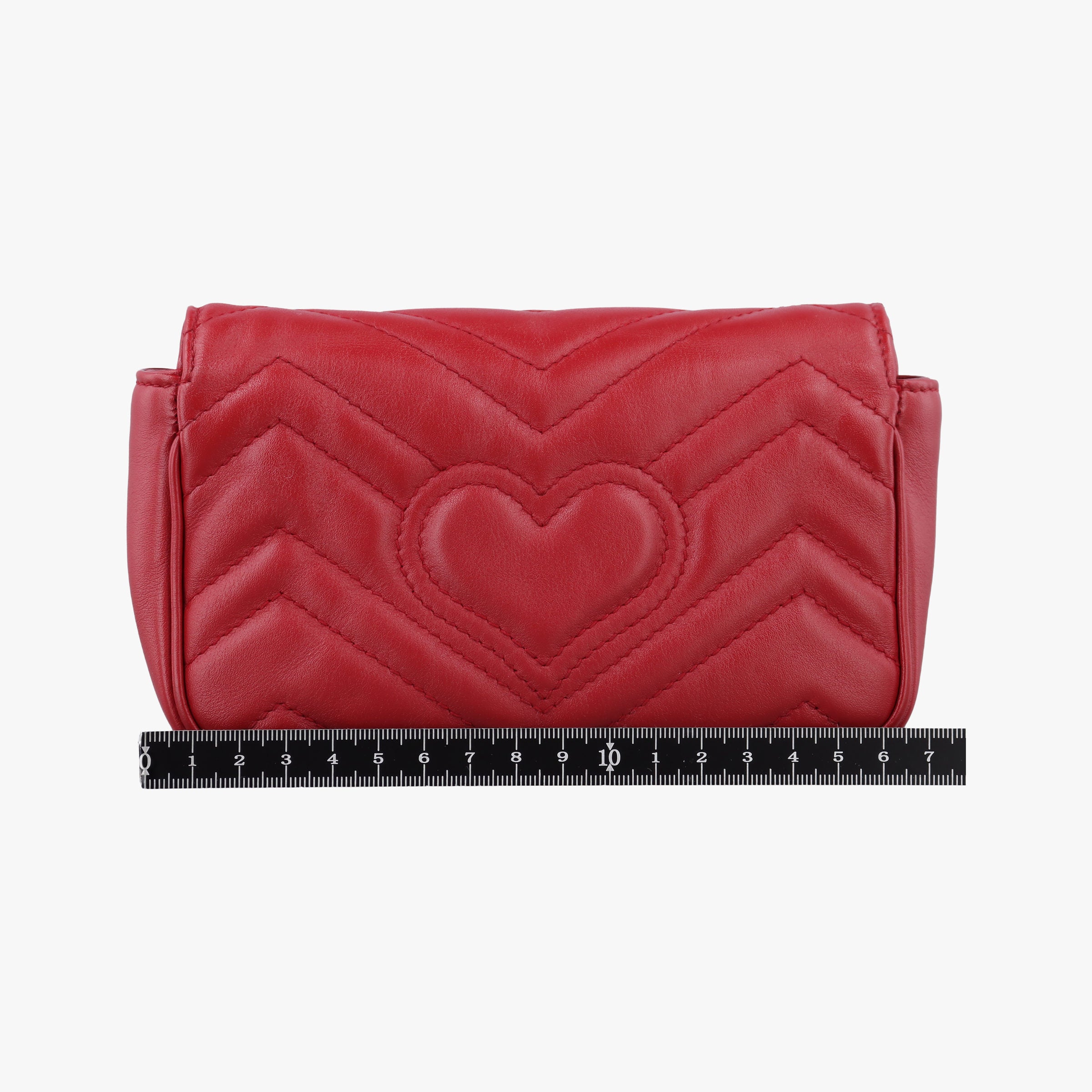 GG Marmont Red Leather 476433 GGマーモント レッド レザー 476433