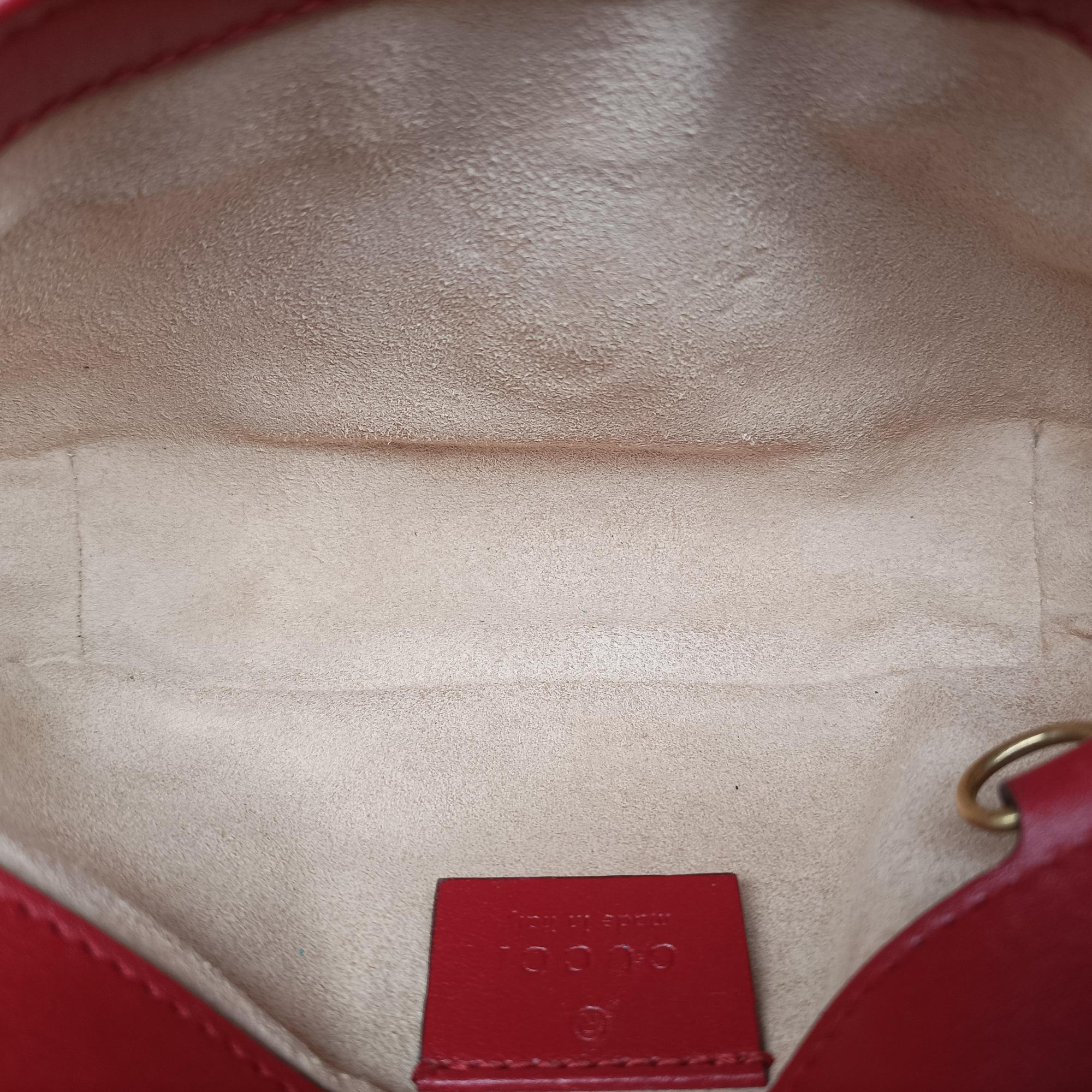 GG Marmont Red Leather 476433 GGマーモント レッド レザー 476433