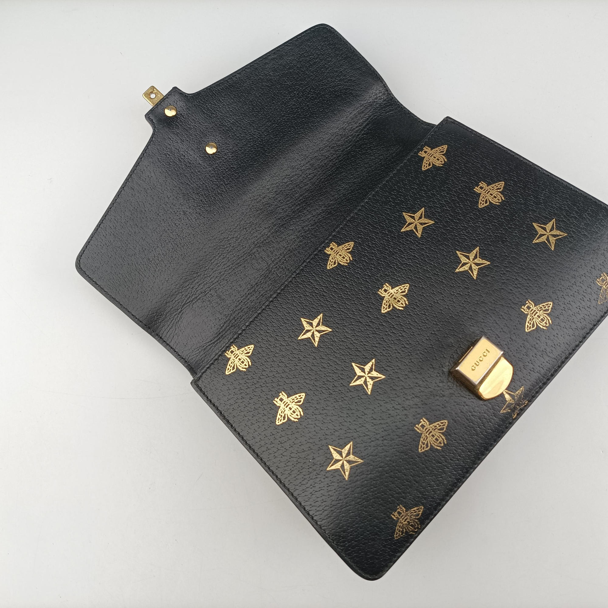 Sylvie Black×Multicolor Leather 524405 H030106871シルヴィ ブラック×マルチカラー レザー 524405 H030106871