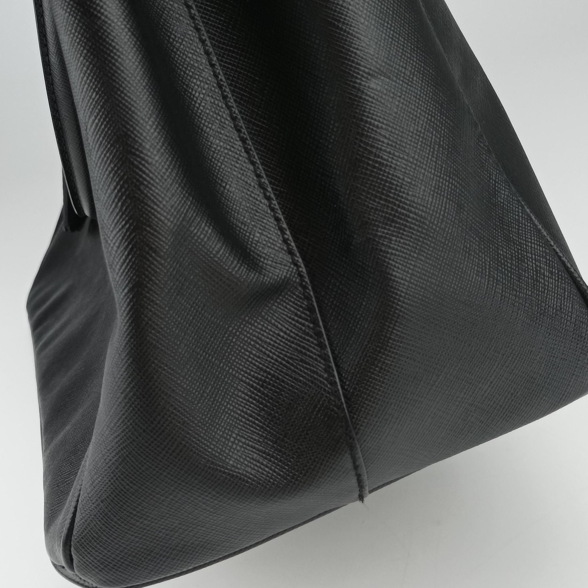 Galleria Black SAFFIANO Leather BN2274 7 V 173ガレリア ブラック サフィアーノレザー BN2274 7 V 173