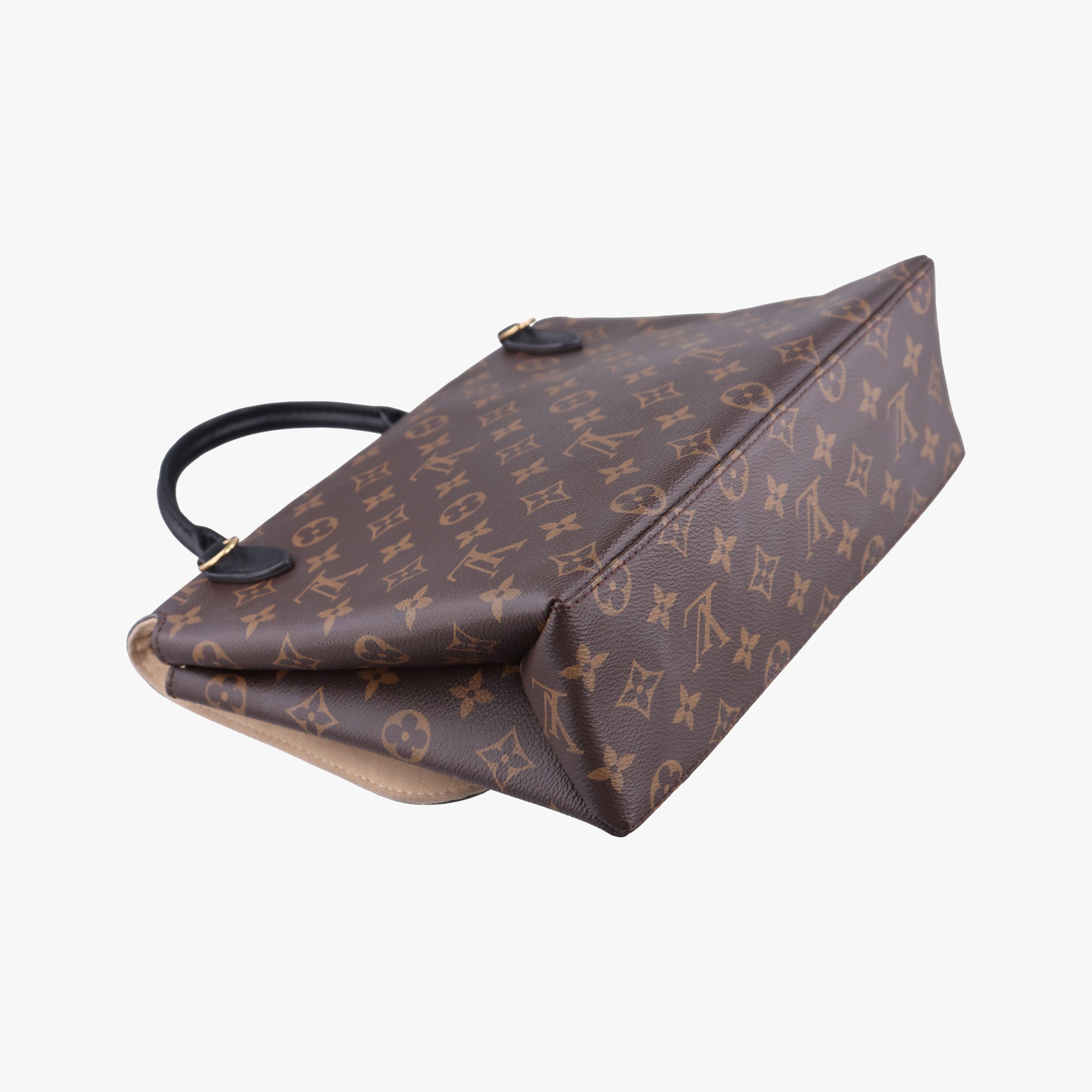 MARIGNAN brown×Gray×Black Monogram Canvas×calf leather×Snake skin N95750 FL1179マリニャン モノグラム/ブラウン×グレー×ブラック モノグラムキャンバス×カーフ×ヘビ レザー N95750 FL1179