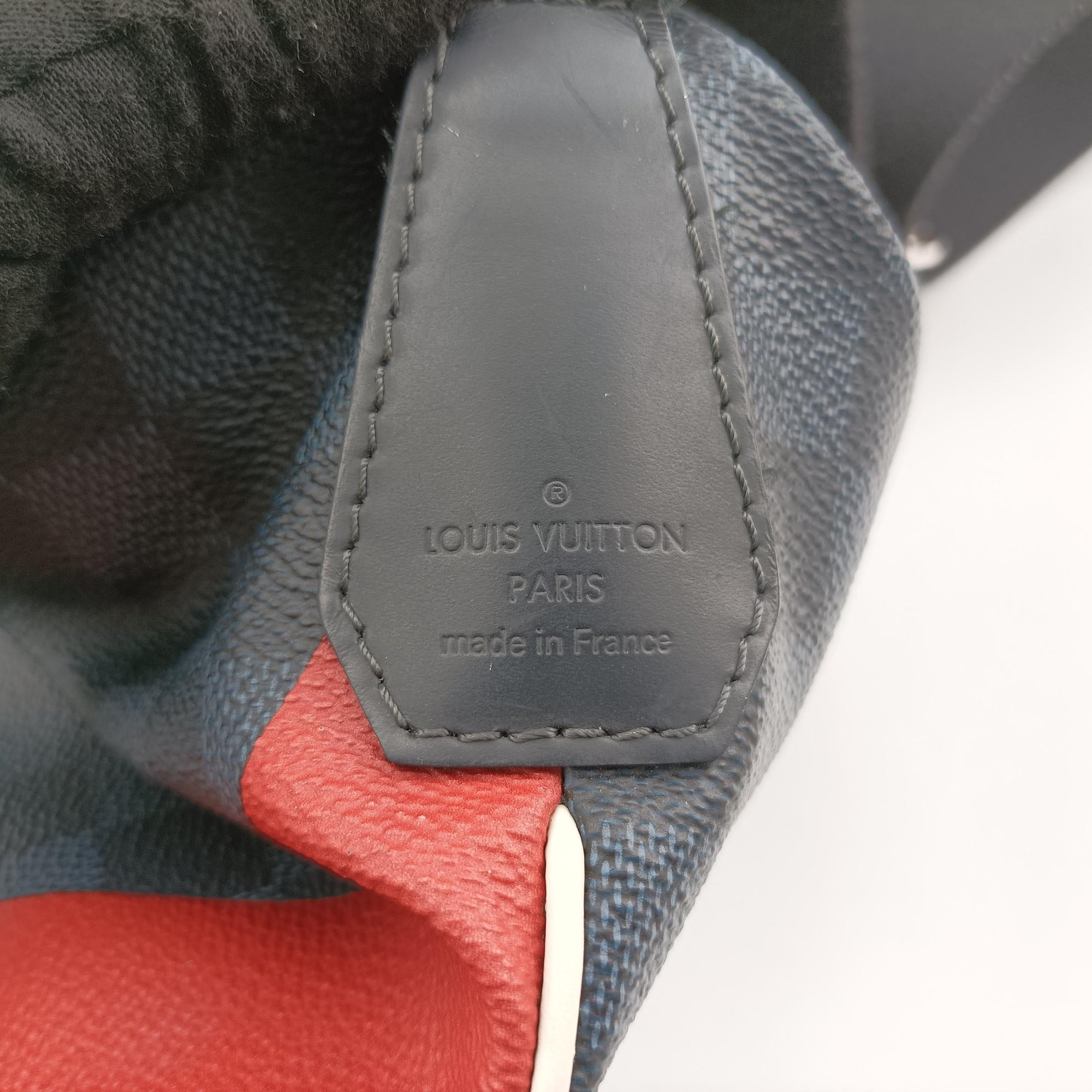 Mick PM America's Cup Limited Damier Cobalt × Tri-Color Coated Canvas × Leather N41639 SR2146ミックPM アメリカズカップ 限定 ダミエ・コバルト × トリコロール コバルトキャンバス × レザー N41639 SR2146