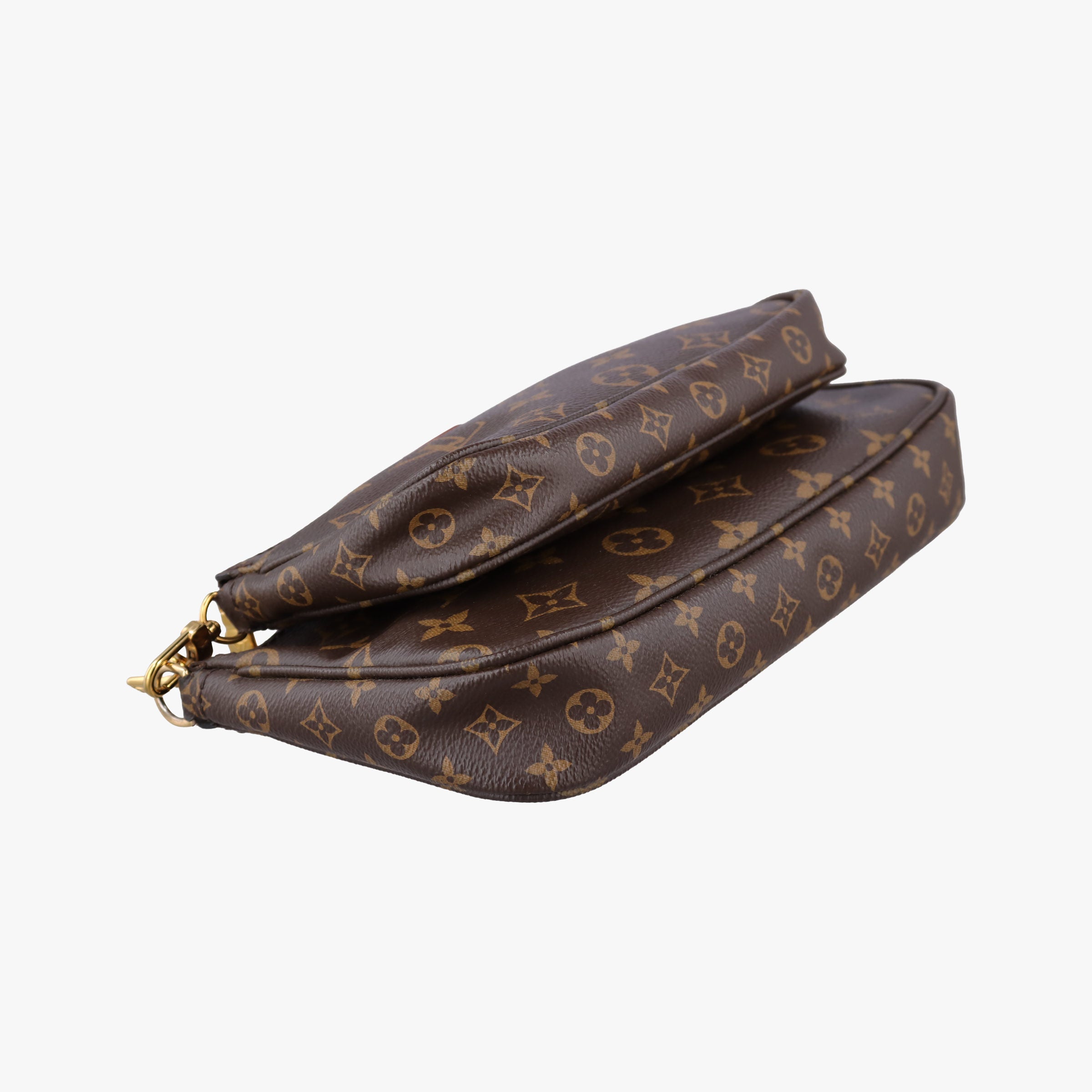 MULTI POCHETTE ACCESSOIRES MARRON×ROSE CLAIRE Monogram Canvas M44840 SR3179ミュルティポシェットアクセソワール マロン×ローズ クレール モノグラムキャンバス M44840 SR3179