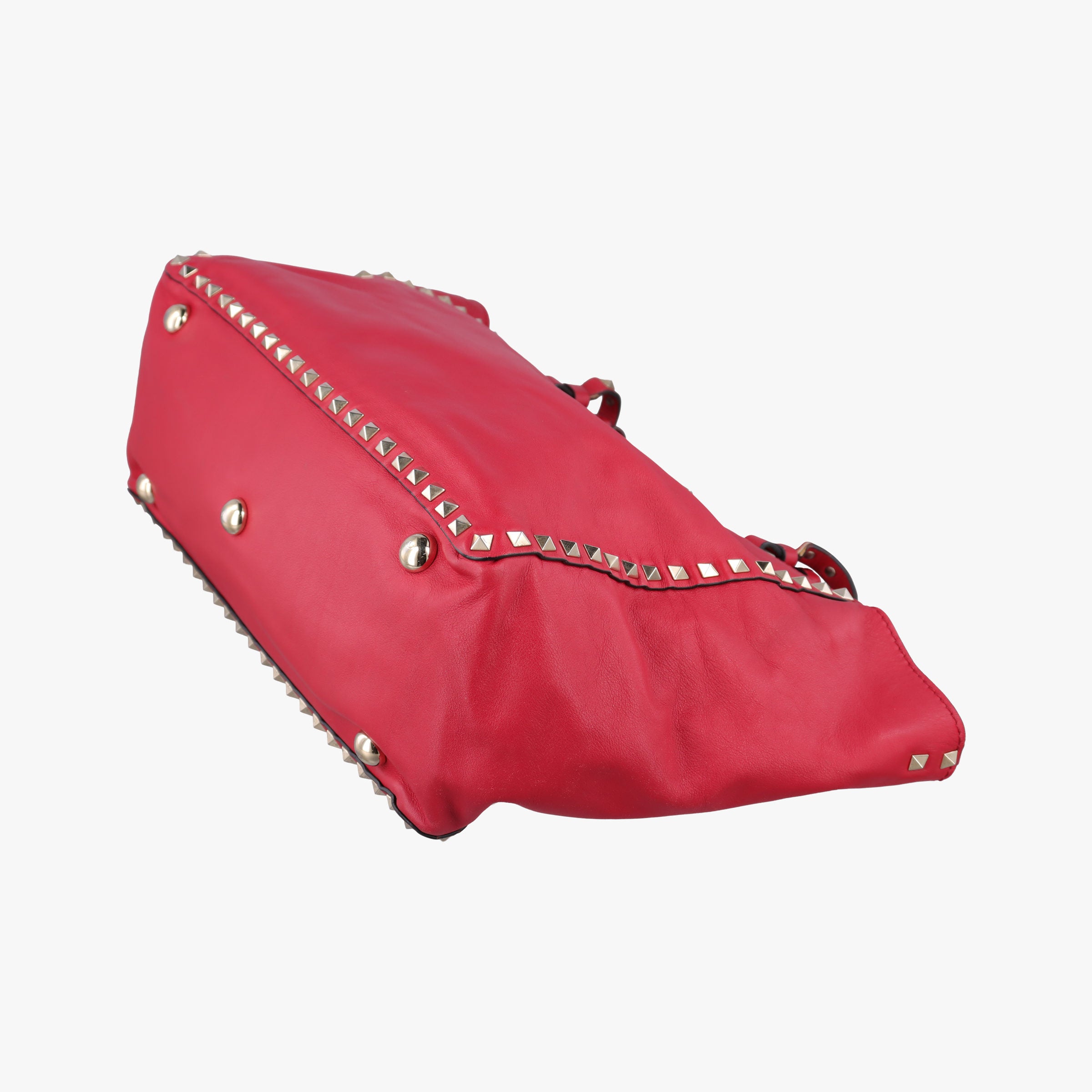 Rockstud Red Leather Lot number unknownロックスタッズ レッド レザー 製番不明