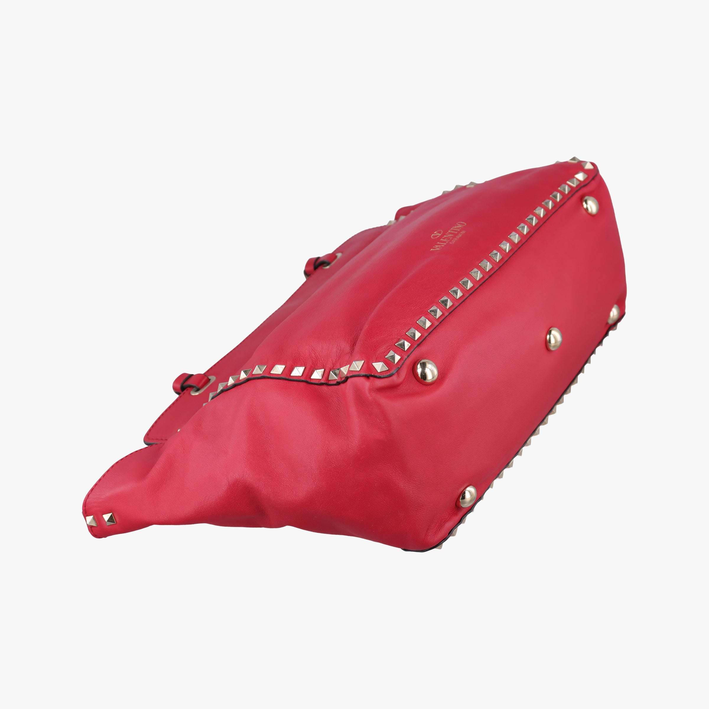 Rockstud Red Leather Lot number unknownロックスタッズ レッド レザー 製番不明