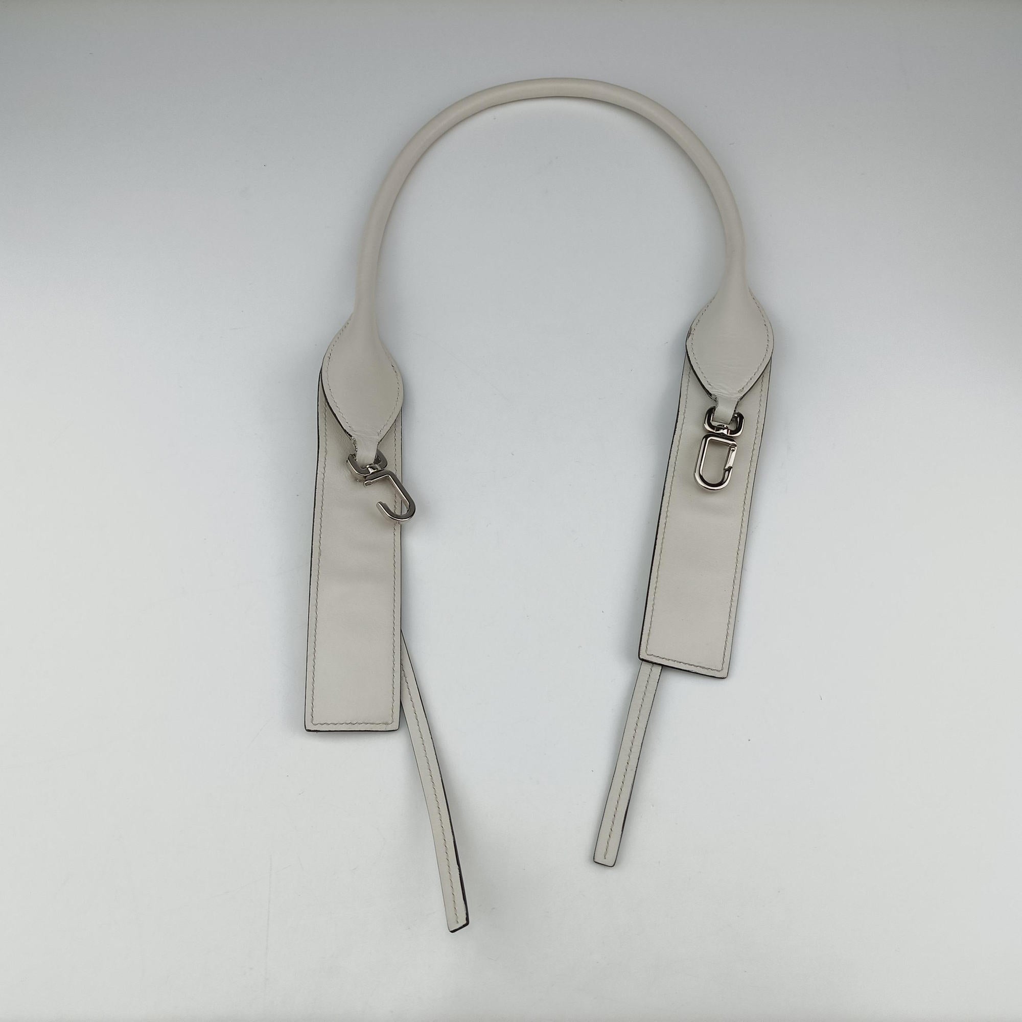 Manuelle White Leather 25 Bマニュエル ホワイト レザー 25 B