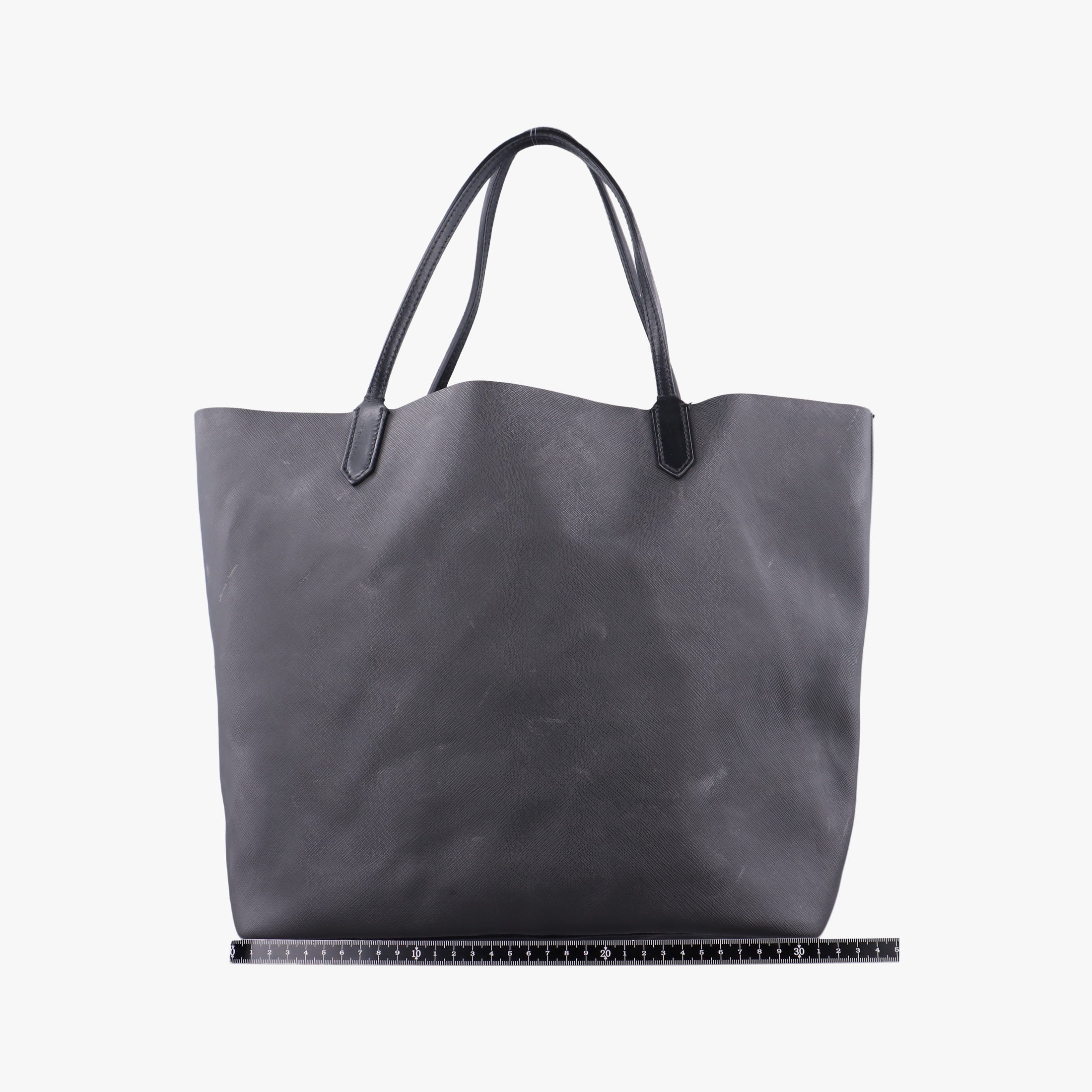 Bambi Print Antigona tote Black Leather 3C0174アンティゴナ バンビ プリント ショッピングトート ブラック レザー 3C0174