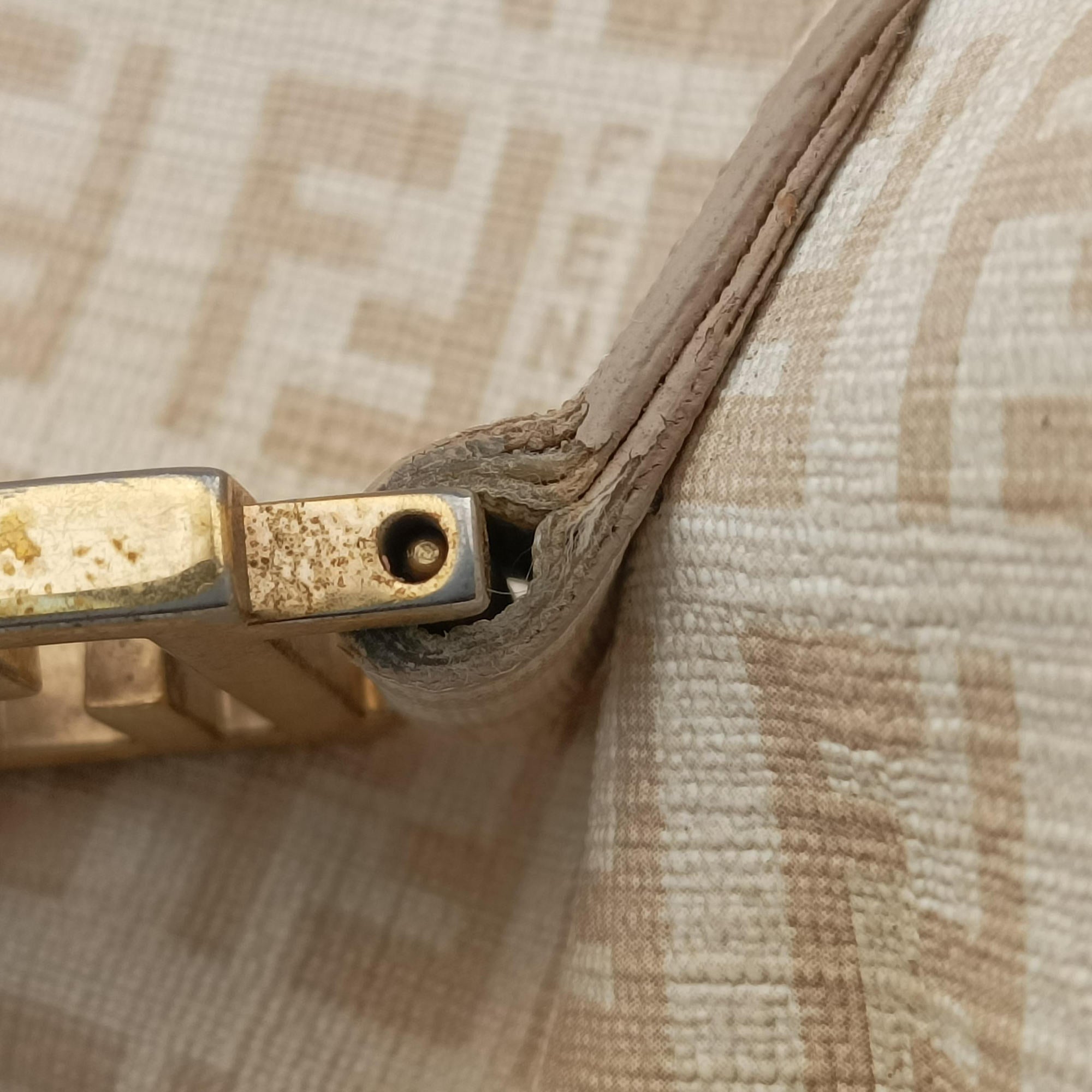 Zucchino boston Beige PVC coated canvas 8BE068 8BE068/YG1 118/2305ズッキーノ ボストン ベージュ PVCコーティングキャンバス 8BE068 8BE068/YG1 118/2305